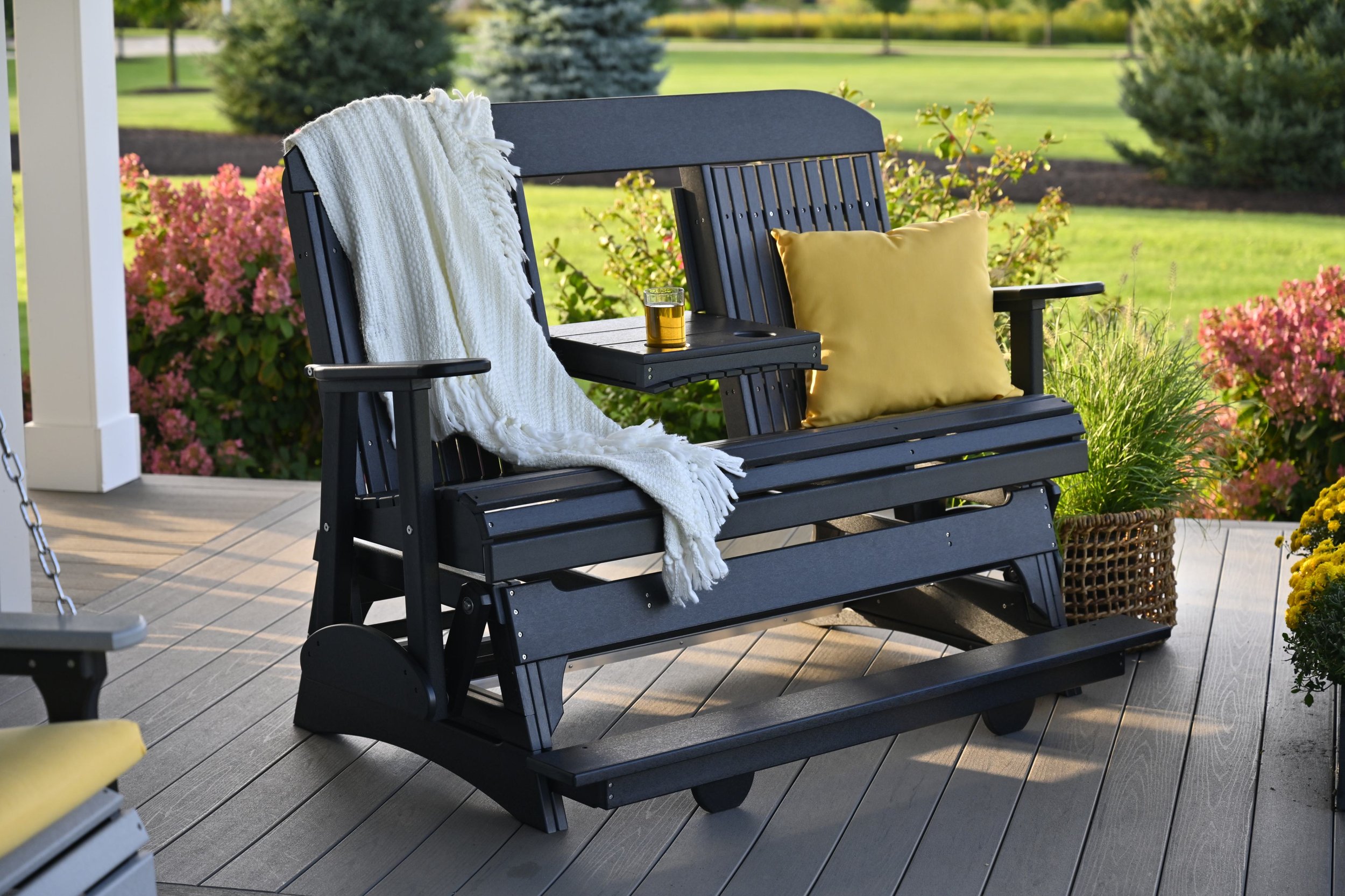 5' Classic Poly Balcony Glider (Black).JPG