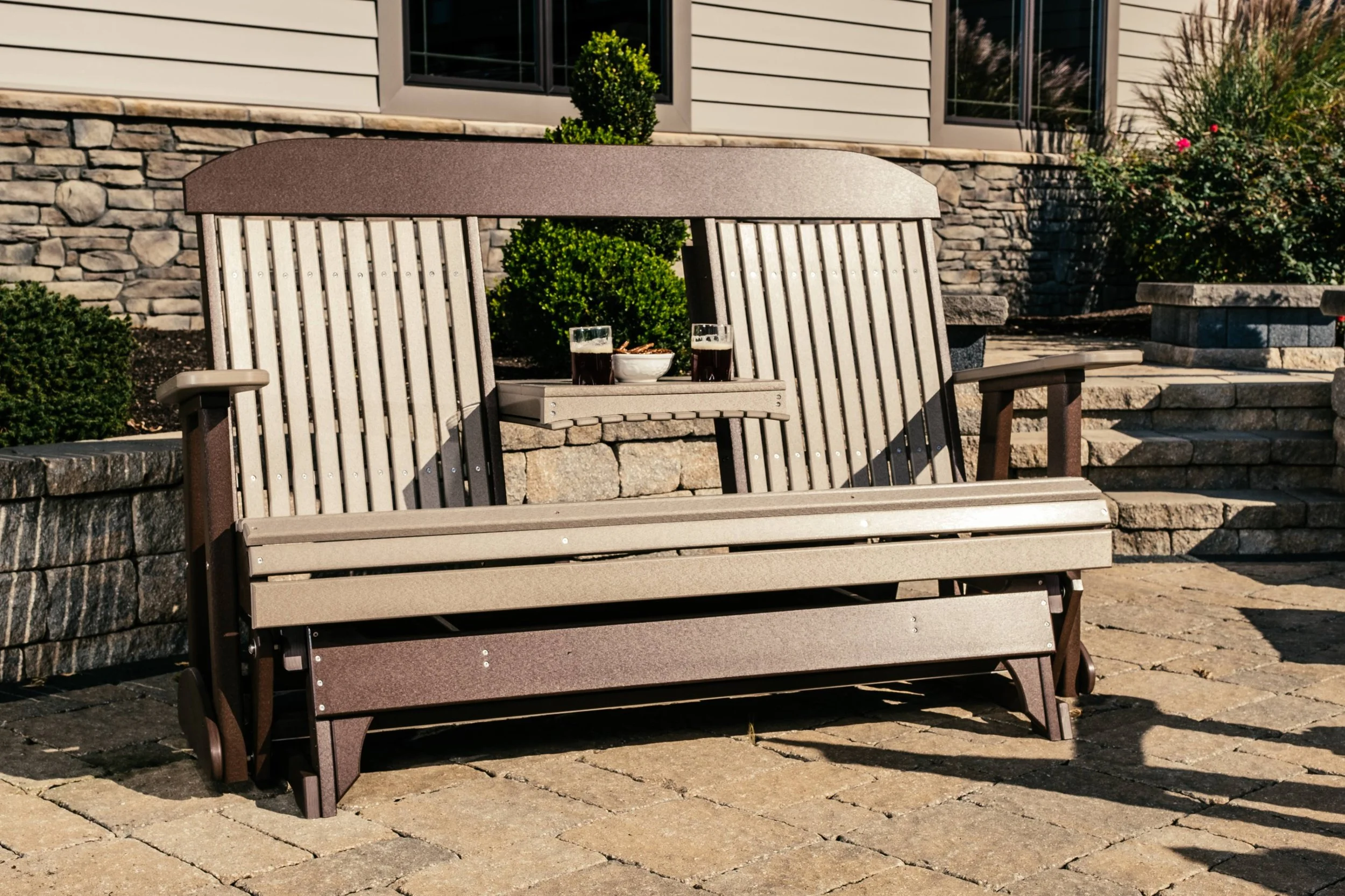 5' Classic Poly Glider (Weatherwood & Chestnut Brown).jpg