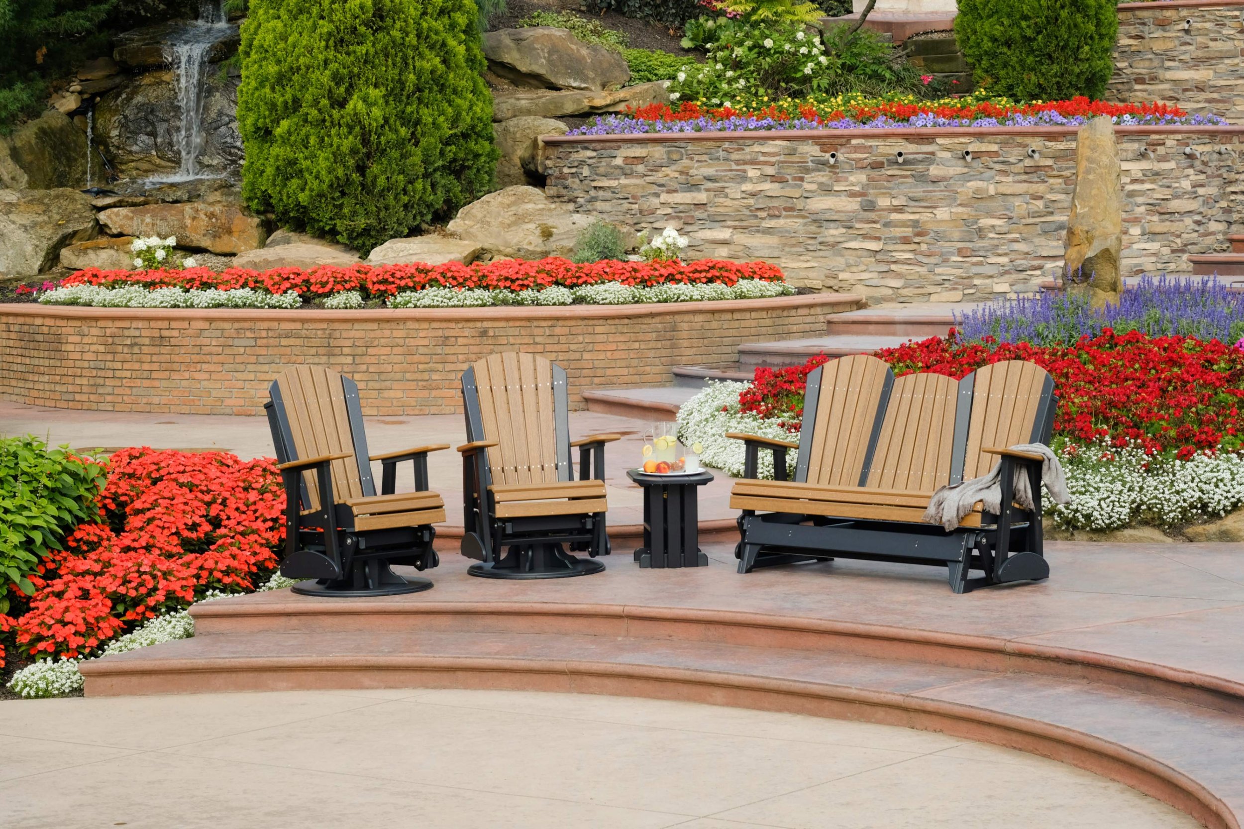 Adirondack Gliders (Antique Mahogany & Black).JPG