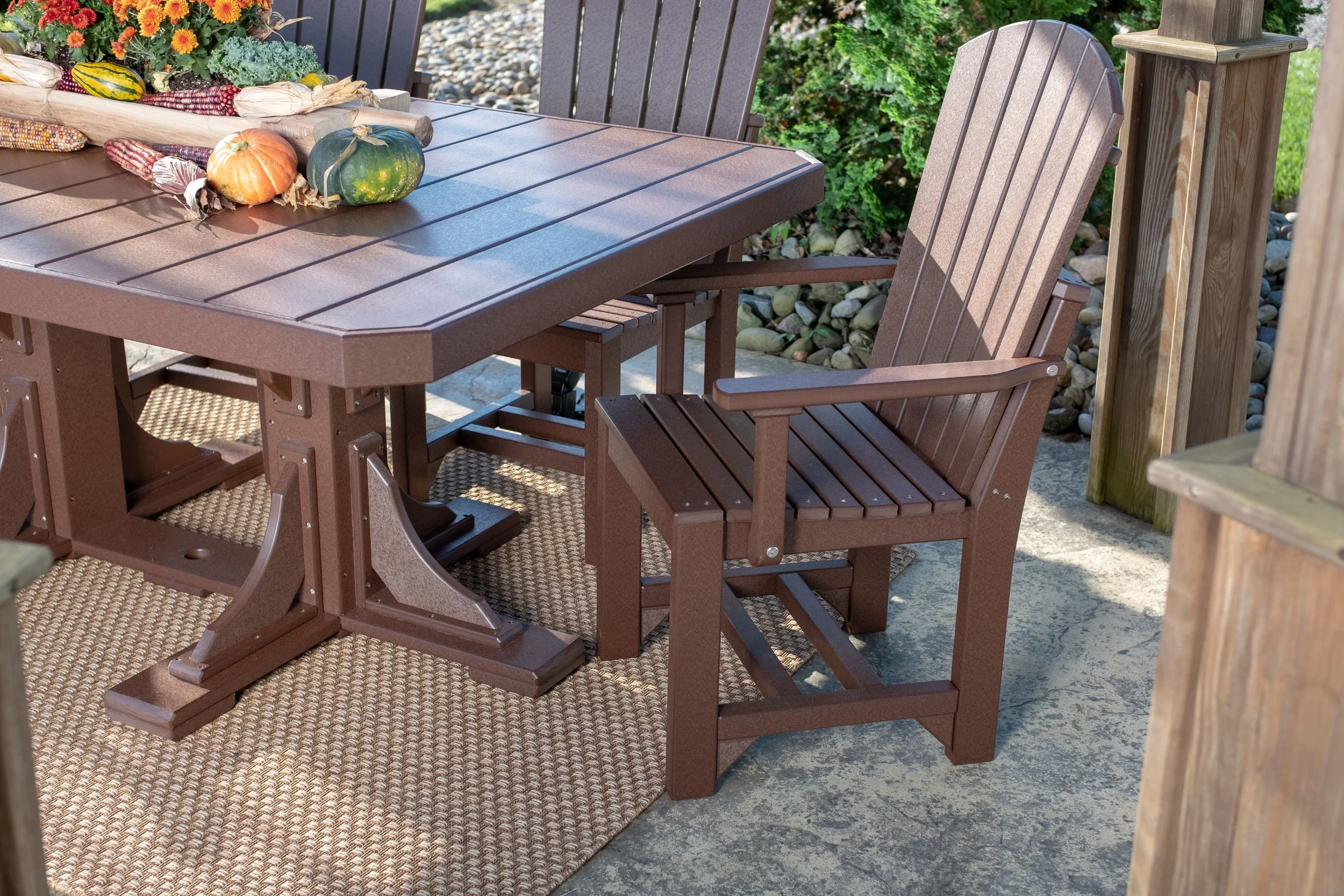 Adirondack Arm Chair (Dining Height) Chestnut Brown.jpg