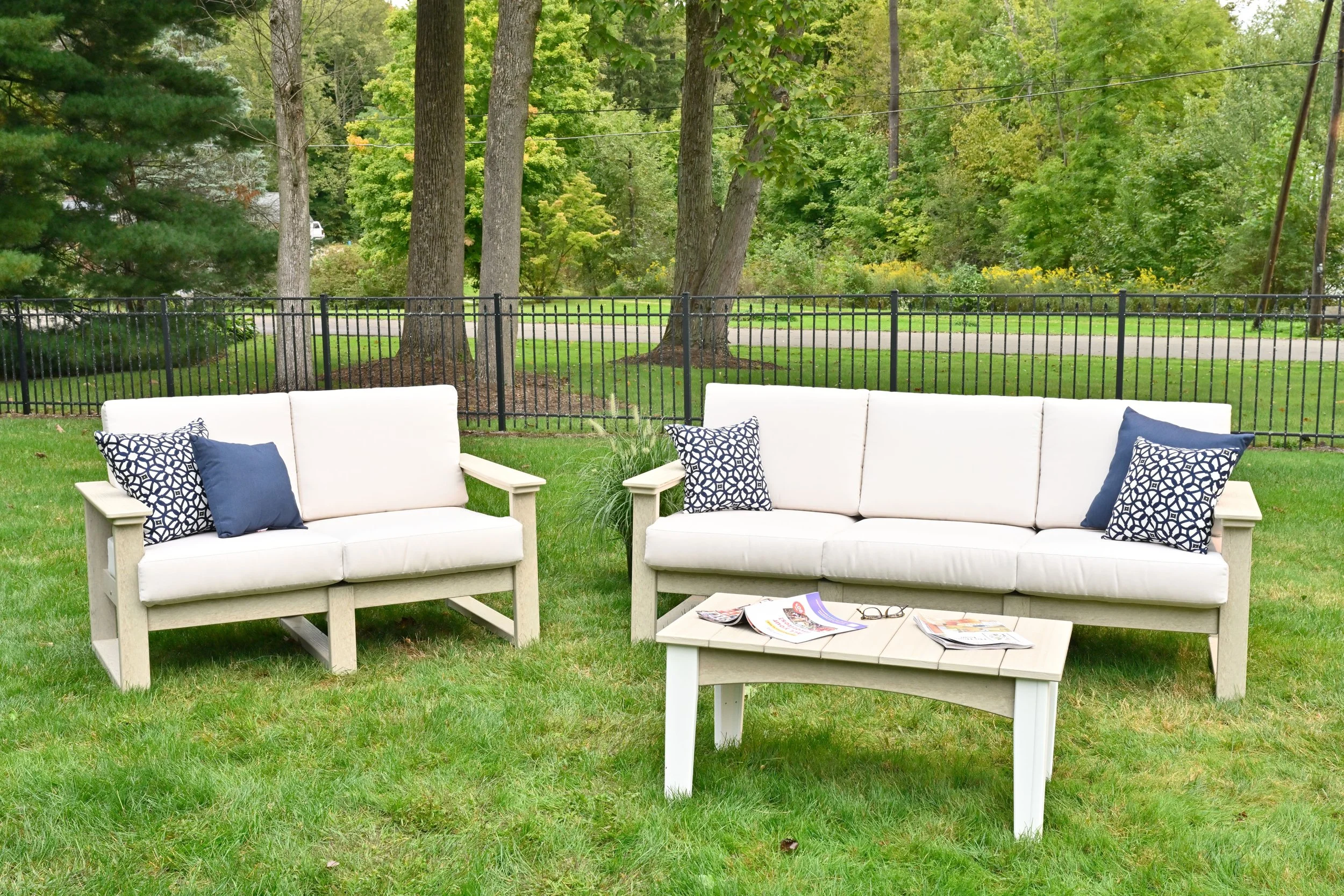 Lanai Deep Seating Loveseat & Sofa (Birch-Canvas).jpg