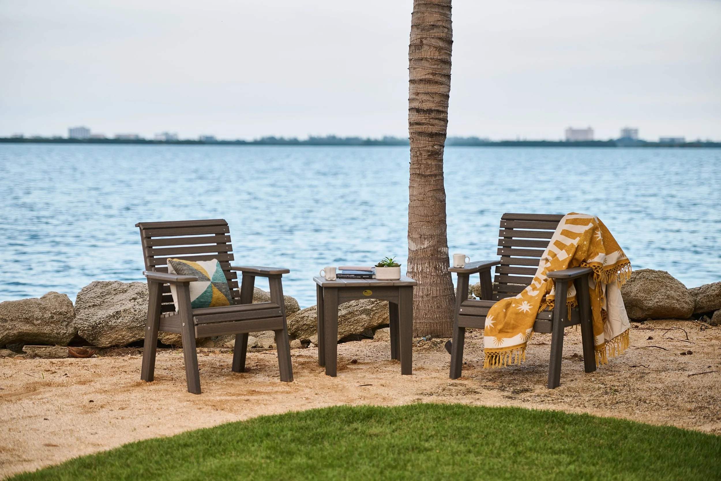 2' Plain Poly Benches (Coastal Gray) 1.jpg
