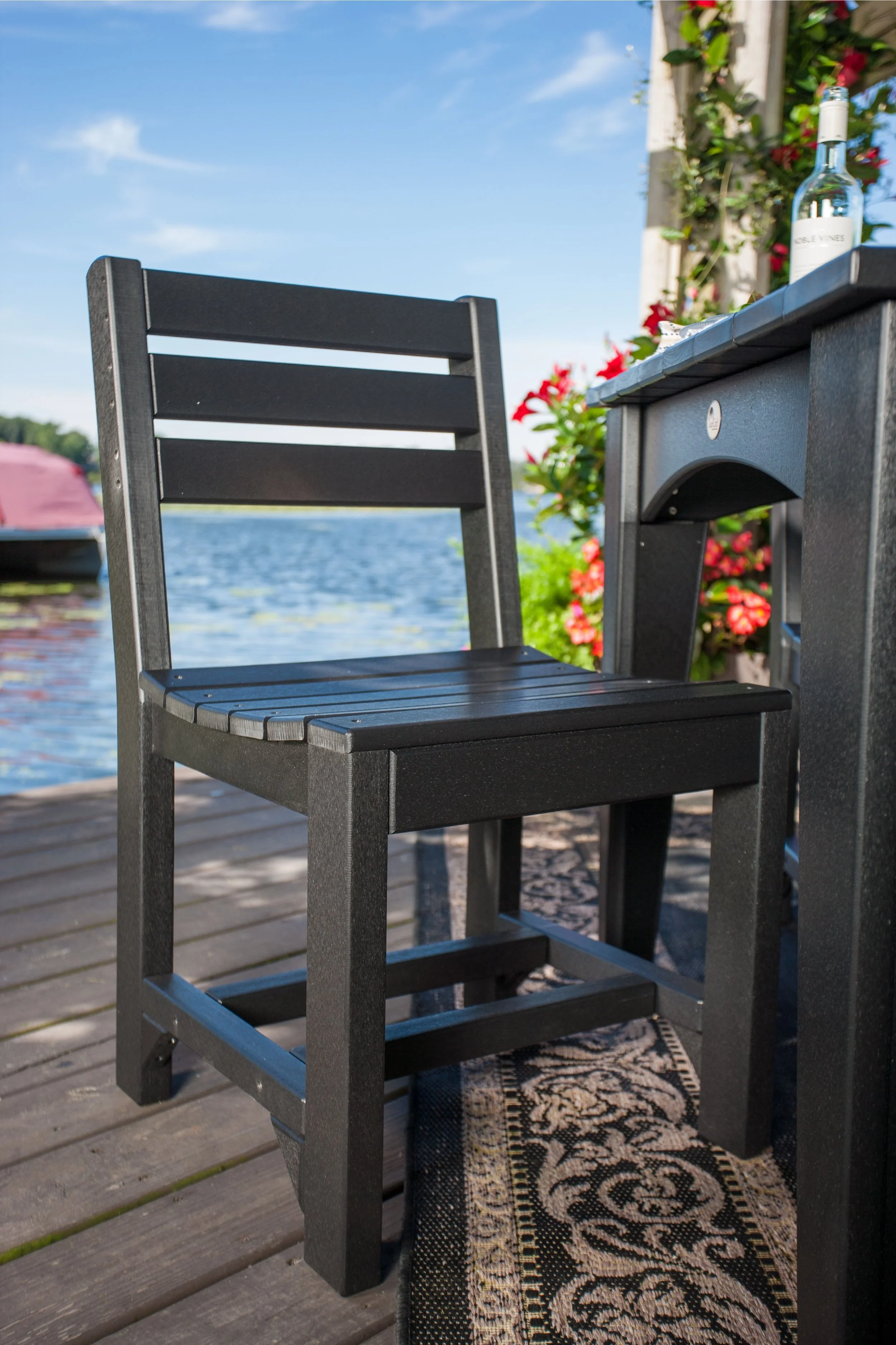 Island Side Chair (Dining Height) Black.jpg