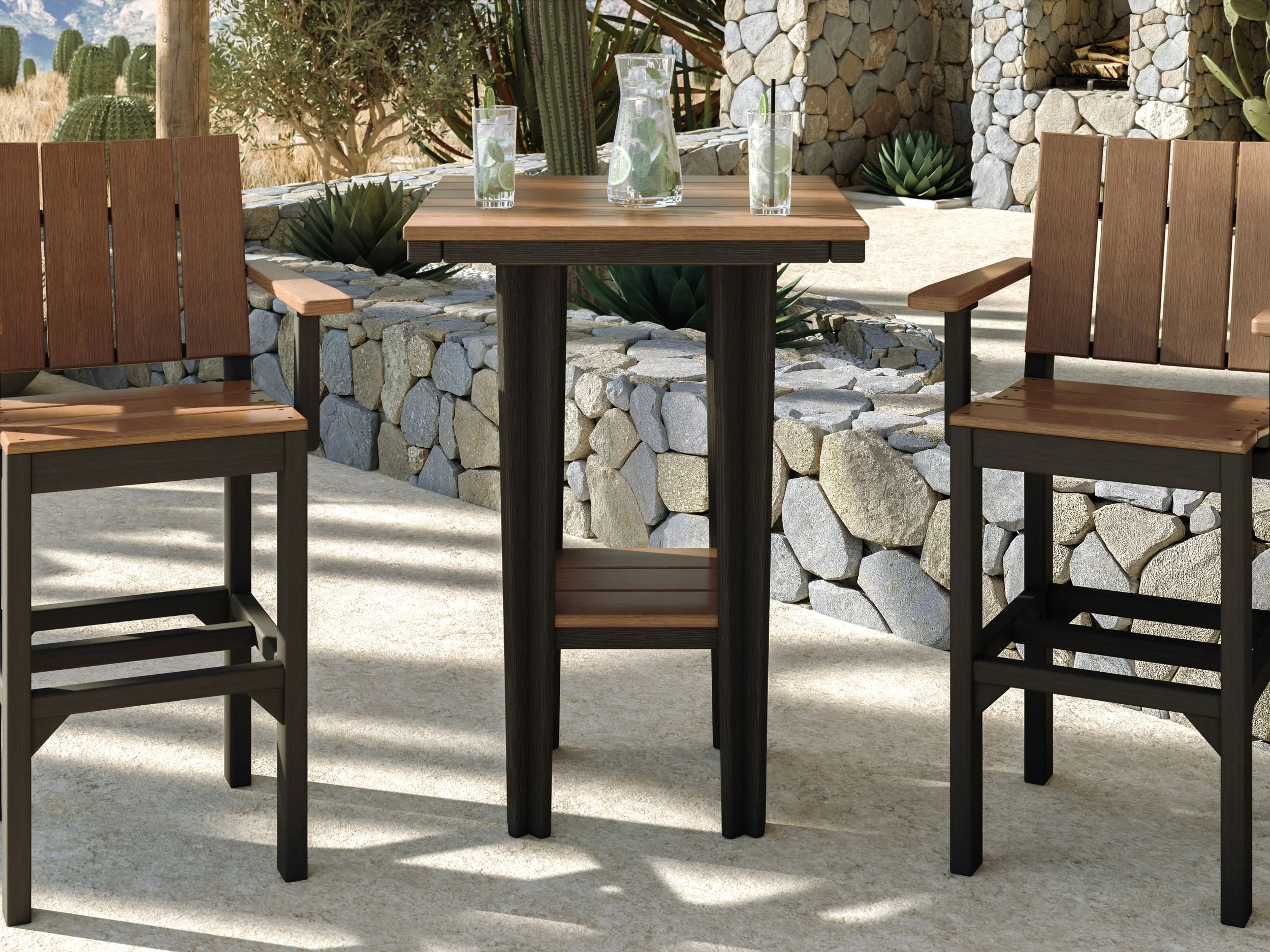 30'' Square Bistro Table Set (Antique Mahogany & Black).jpg