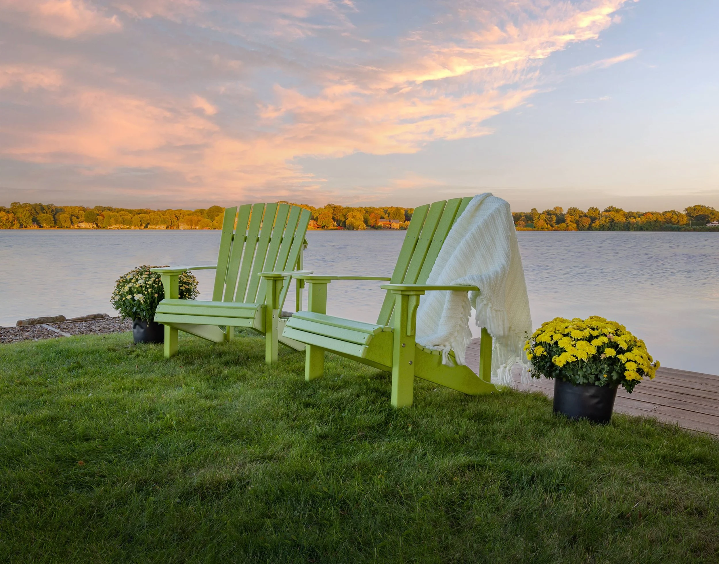 Poly Deluxe Adirondack Chairs (Lime Green) 1.jpg