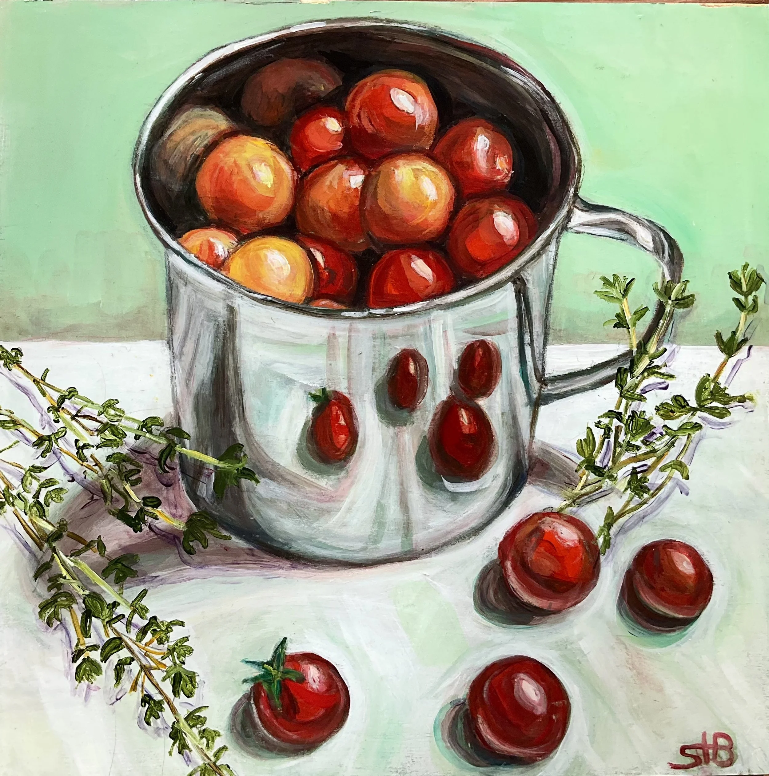 Cherry Tomatoes in Cup