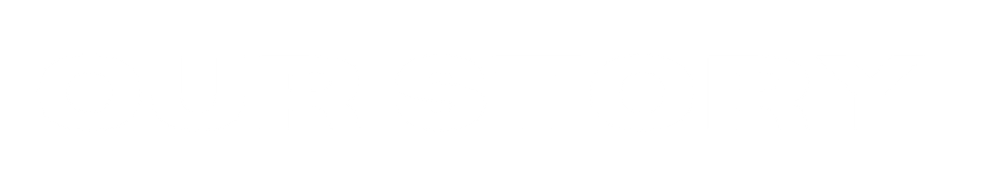 Bold white text on a black background that reads "OUR STORY".