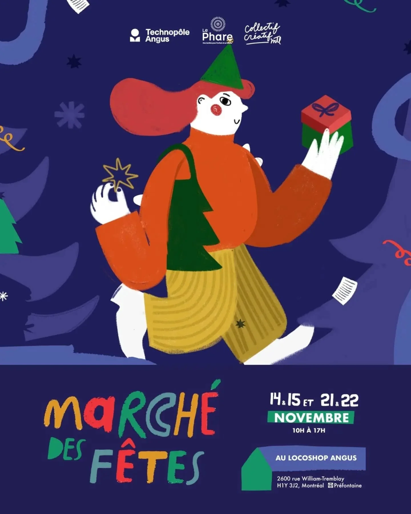 🎄 PROCHAIN MARCH&Eacute; ► MARCH&Eacute; DES F&Ecirc;TES AU LOCOSHOP ANGUS en collaboration  avec le @technopoleangus  au profit du @lephareenfantsetfamilles

La magie des F&ecirc;tes s&rsquo;installe au Locoshop Angus !

Nous sommes tellement entho
