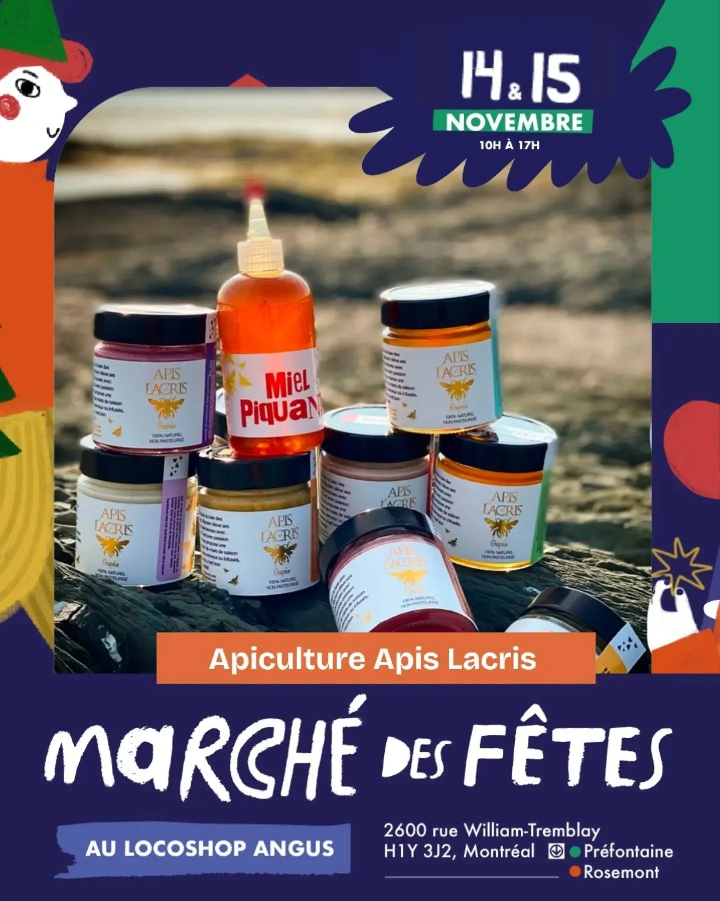 Pr&eacute;parez-vous &agrave; d&eacute;couvrir les entreprises qui participeront au March&eacute; des F&ecirc;tes au Locoshops Angus 2026 au profit du @lephareenfantsetfamilles !

Au cours des prochains jours, nous allons vous pr&eacute;senter tous n
