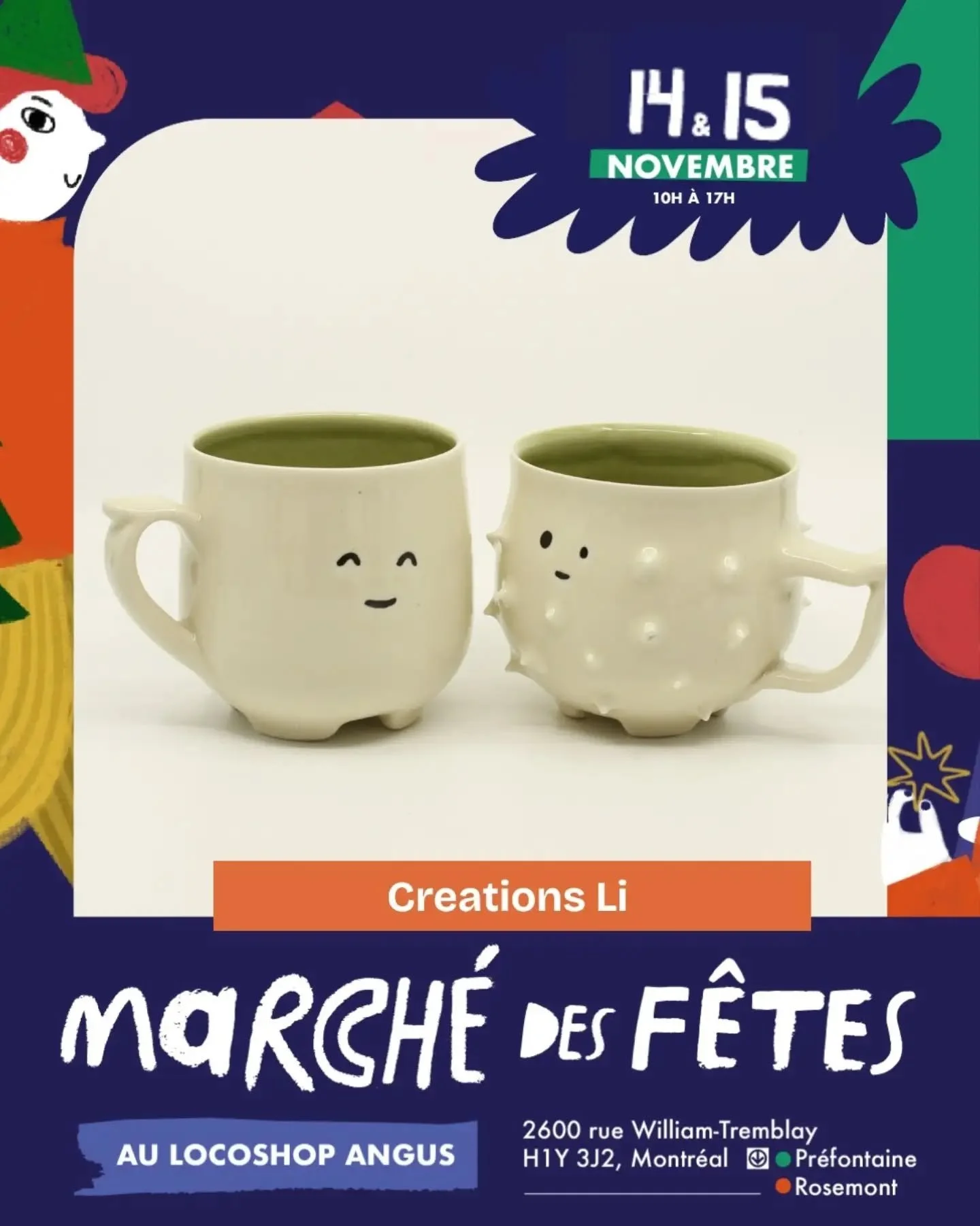 Pr&eacute;parez-vous &agrave; d&eacute;couvrir les entreprises qui participeront au March&eacute; des F&ecirc;tes au Locoshops Angus 2026 au profit du @lephareenfantsetfamilles !

Au cours des prochains jours, nous allons vous pr&eacute;senter tous n