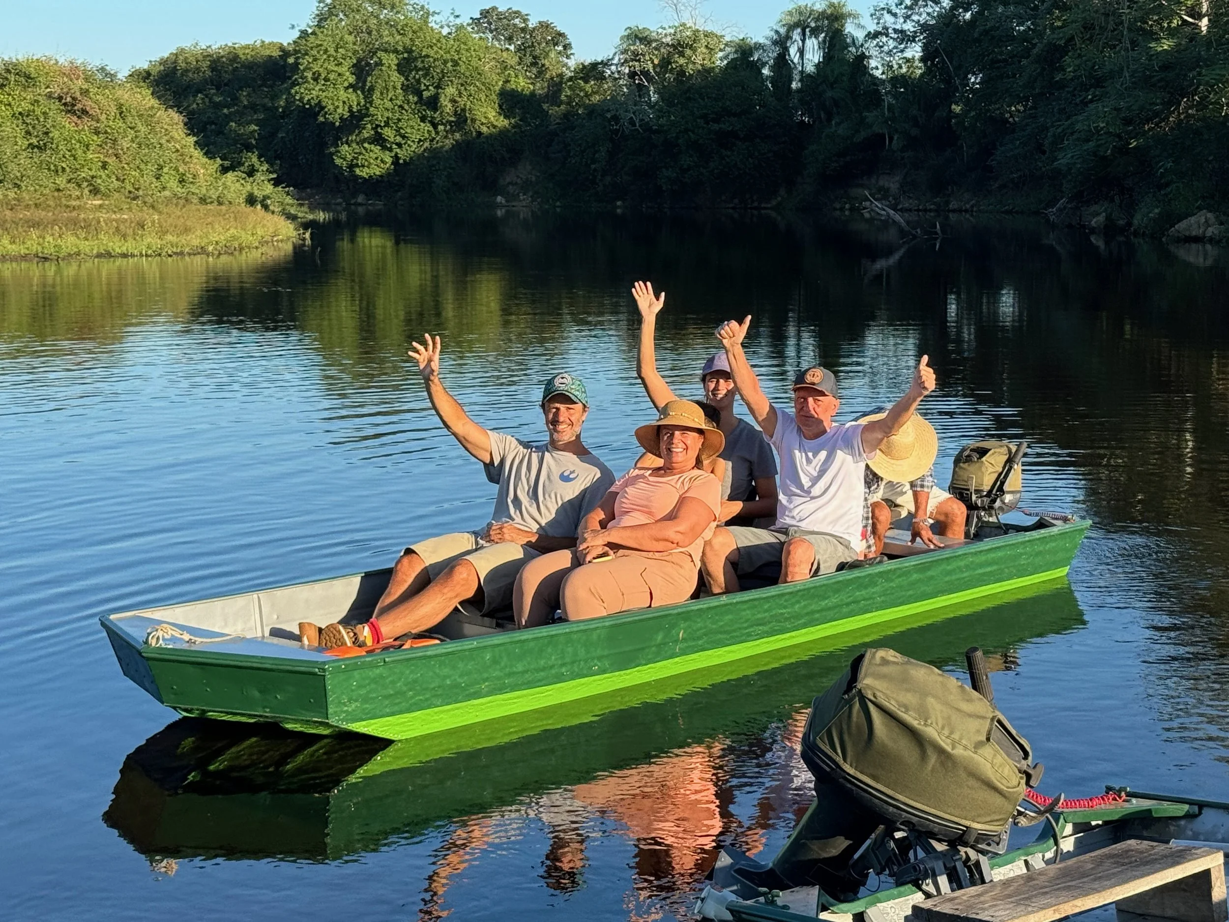 Passeio de Barco e Canoa