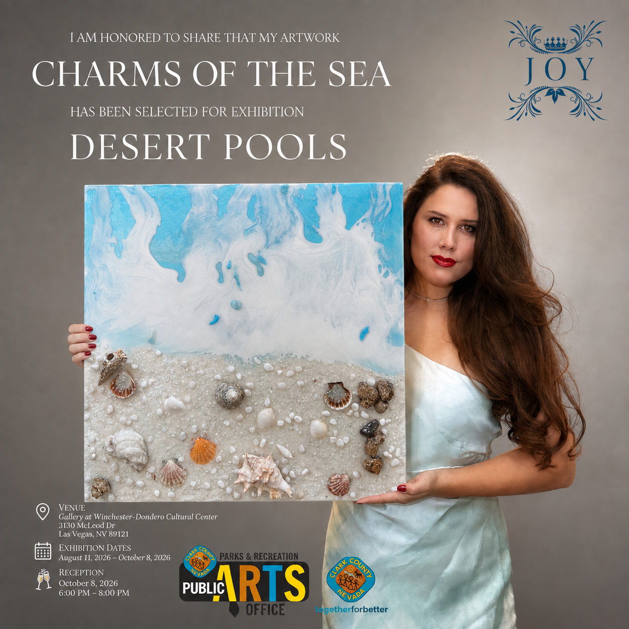 CHARMS OF THE SEA Selected for Desert Pools