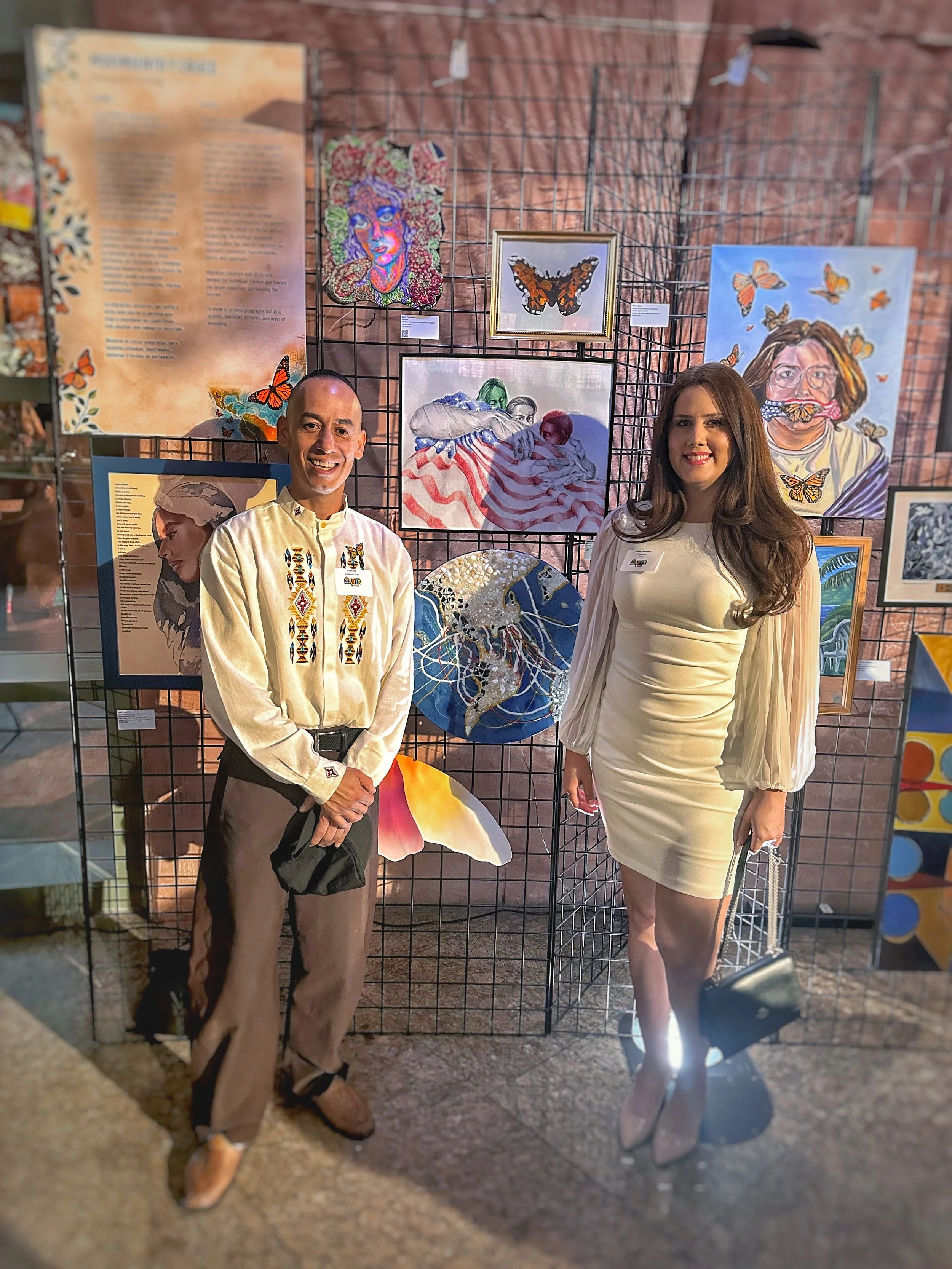 Joice Gabriela Participates in Caminando por las Américas at the Rotunda Gallery