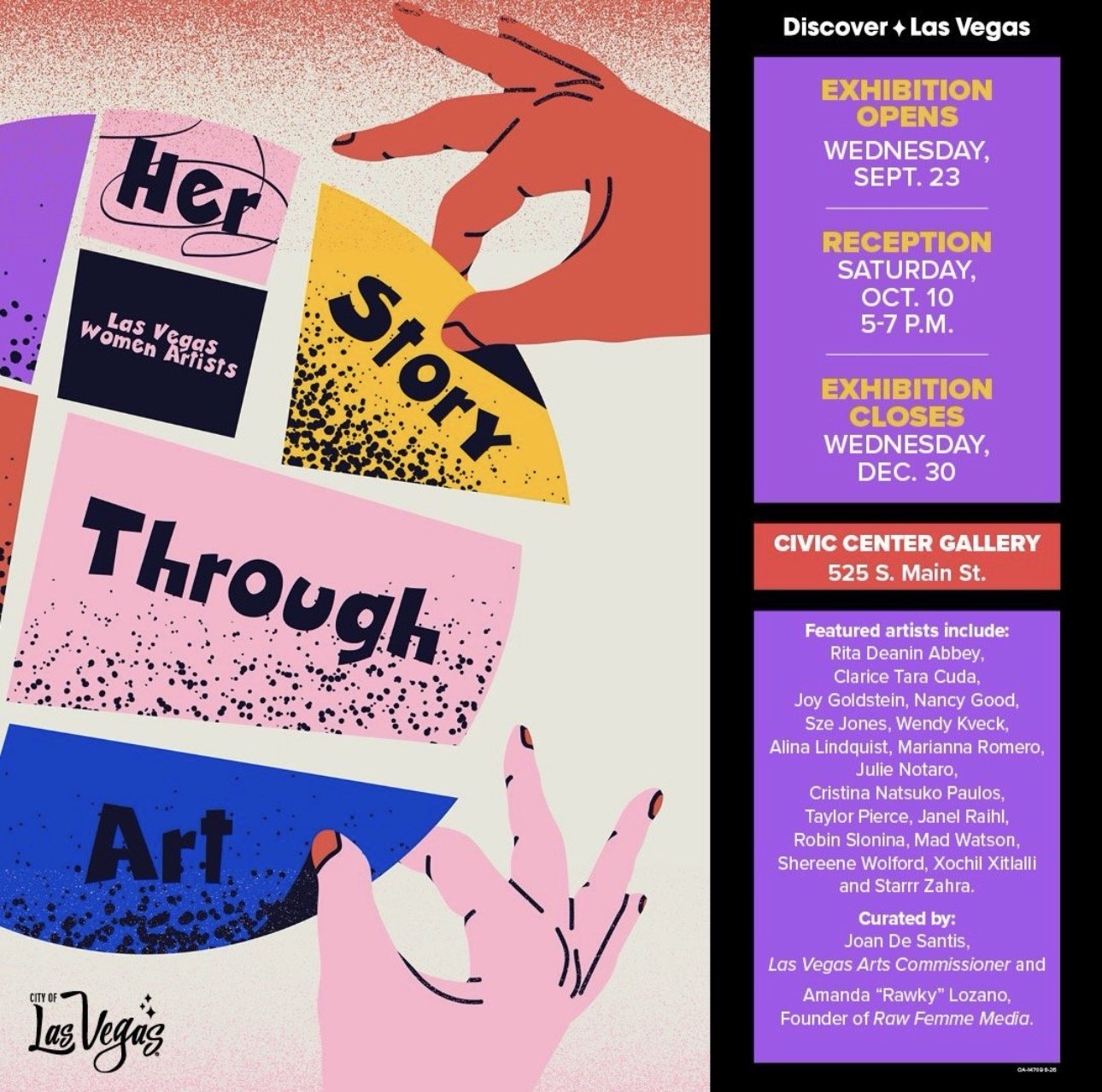 Joice Gabriela Visits Her Story Through Art at the Las Vegas Civic Center Gallery
