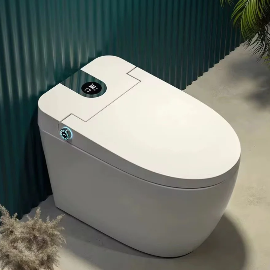 Smart-Comfort Auto-Flush Toilet