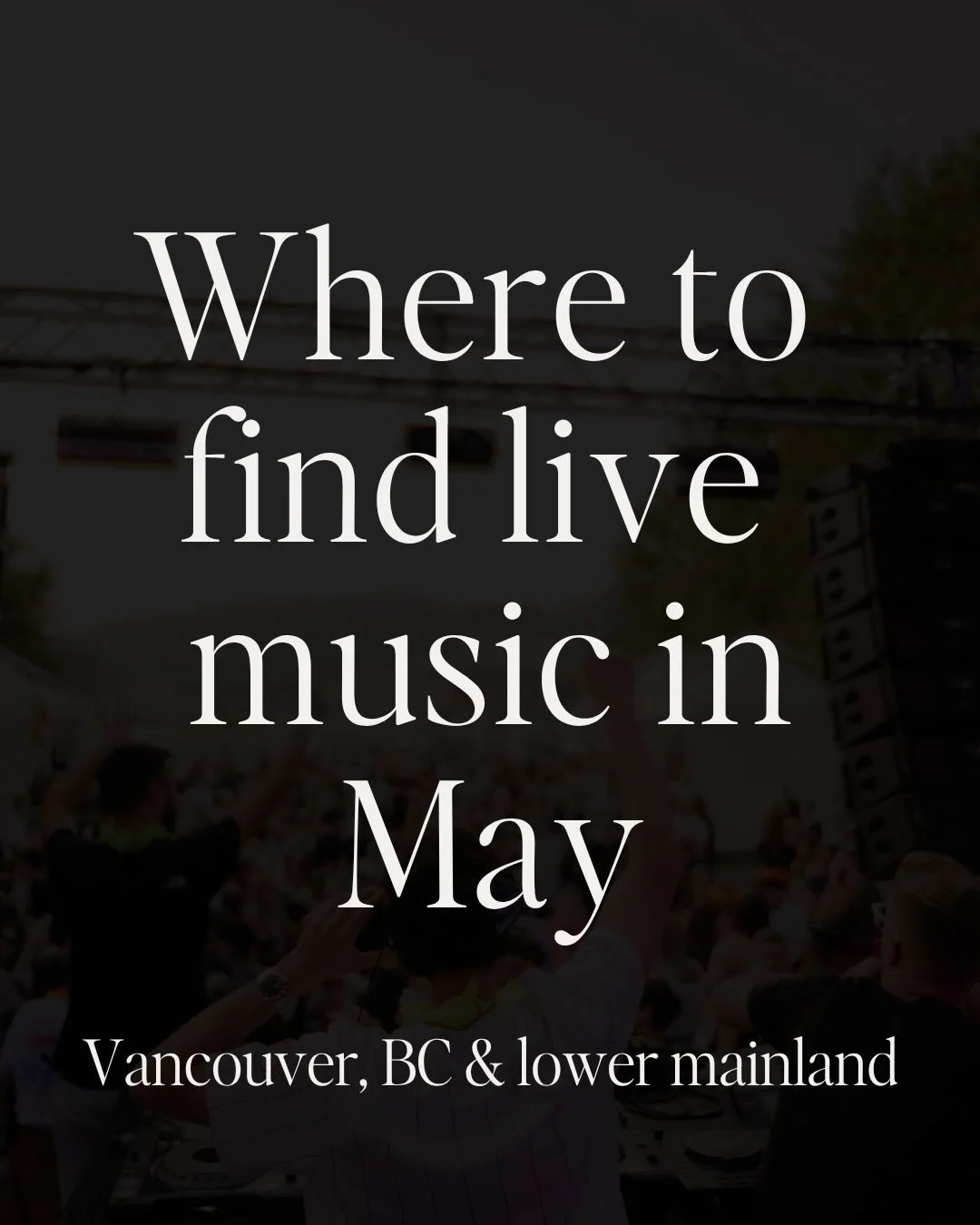 MAY we give you some advice ➡️ Celebrate the month of May by enjoying some FREE live music around the city filled with local talented 🎶✨

We have a list of the top spots to grab a bite or sip on a refreshing bev, all while listening to live music wi