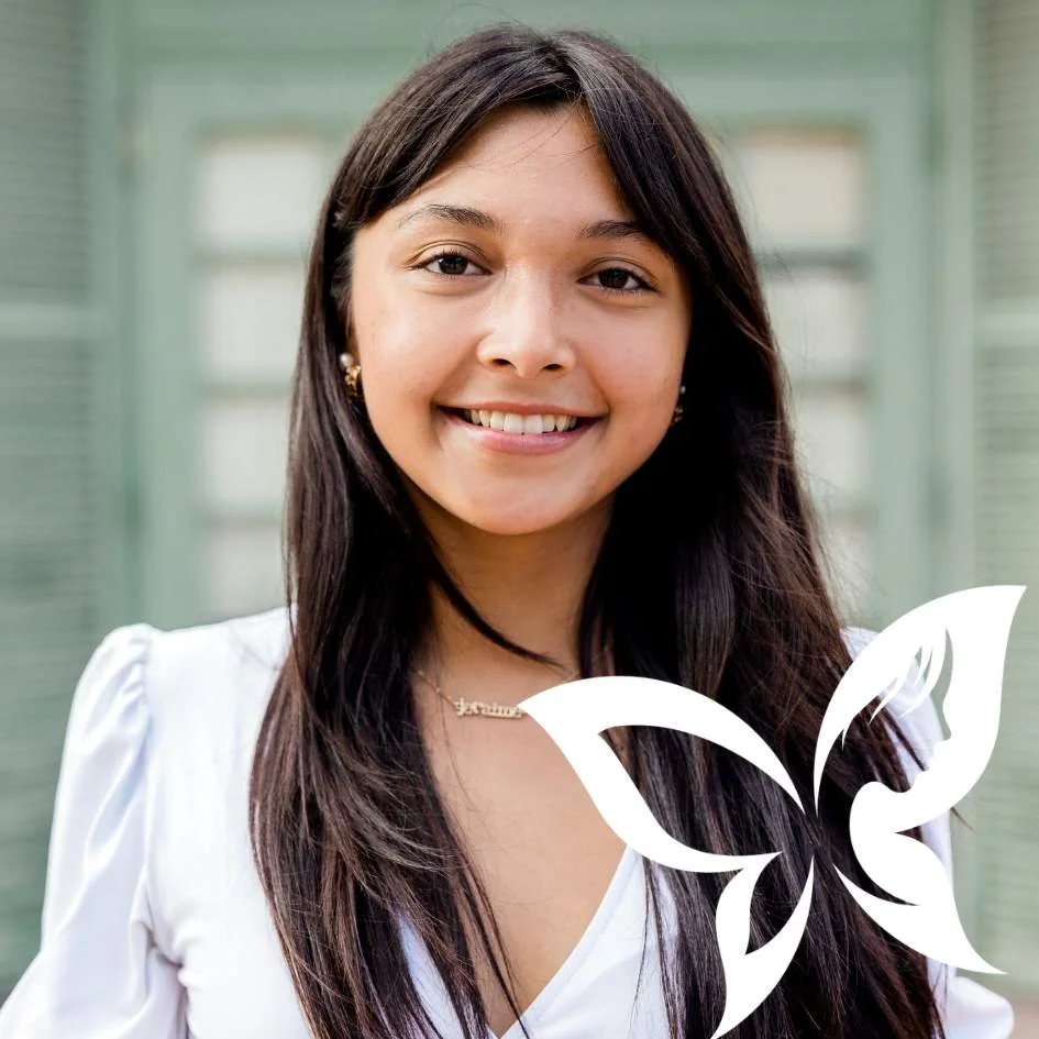 A young woman smiles, representing the lives strengthened through Crittenton's programs and responsible stewardship.