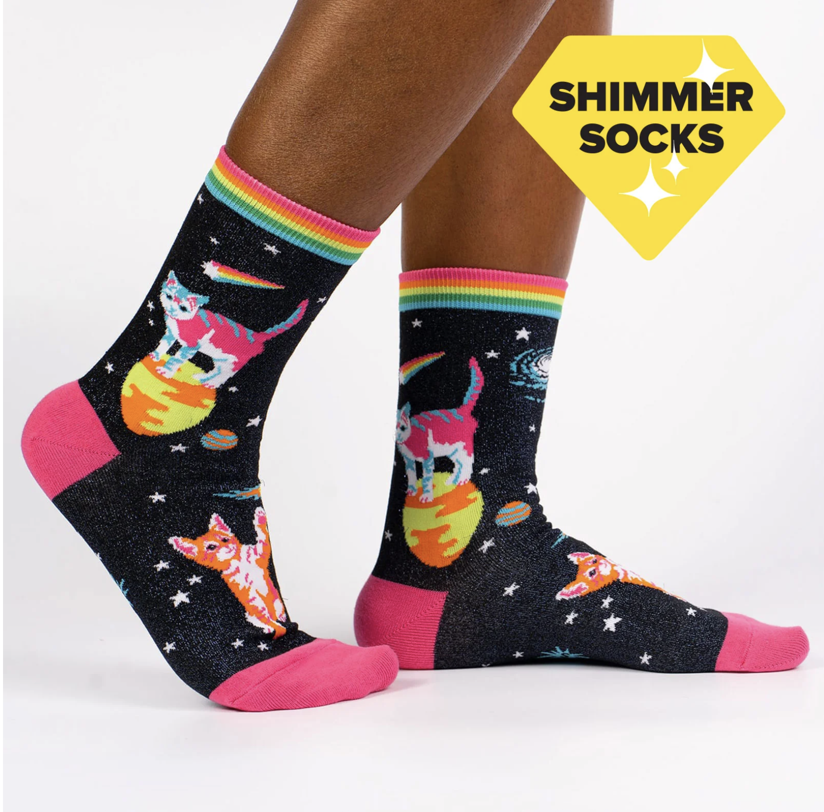 Space Cats - Shimmer Metallic Yarns
