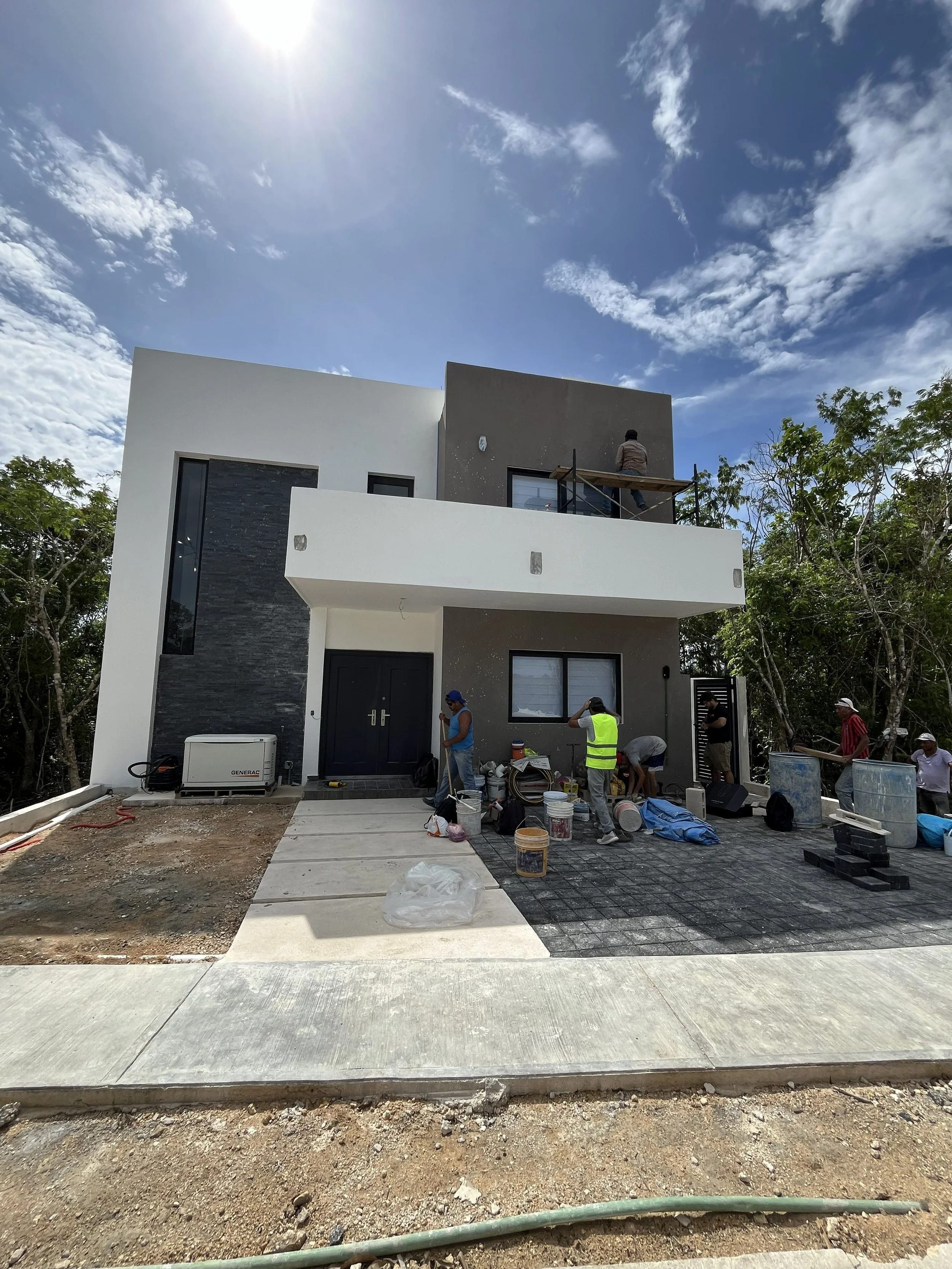 Exterior finishes