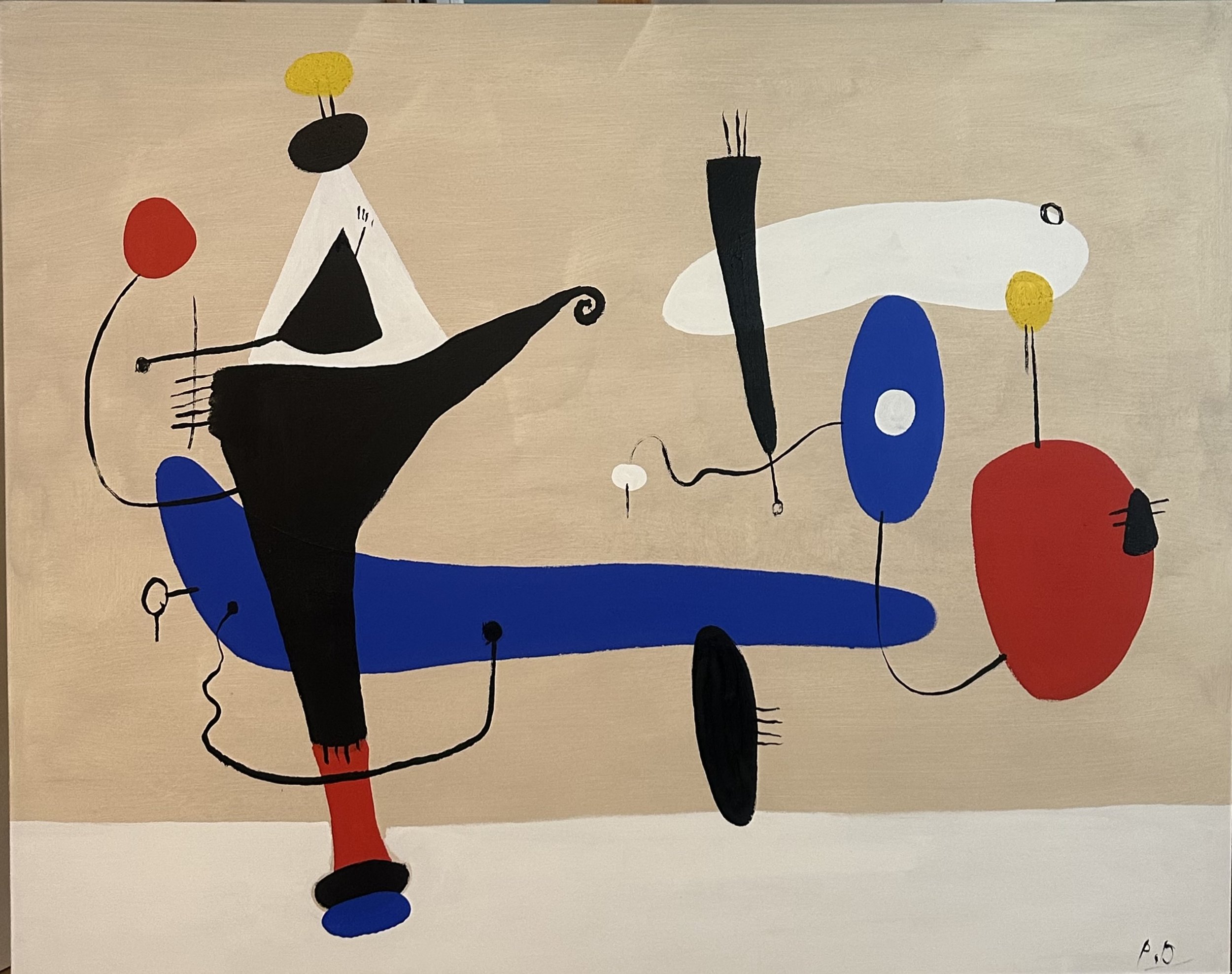 Vintage Abstract painting