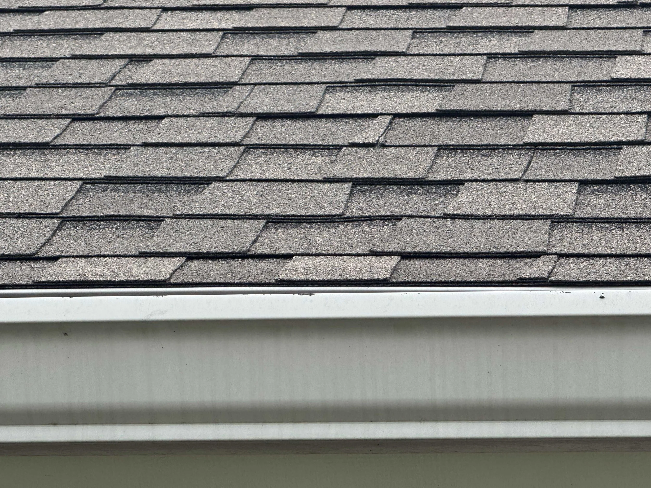 New architectural shingle roof, mitigation ready