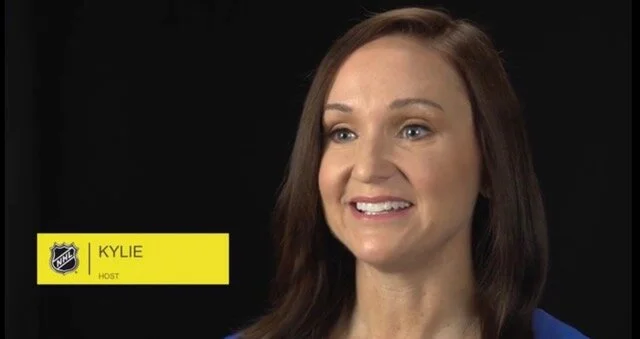 Kylie was the host of an NHL training video for the 2019-2020 season.