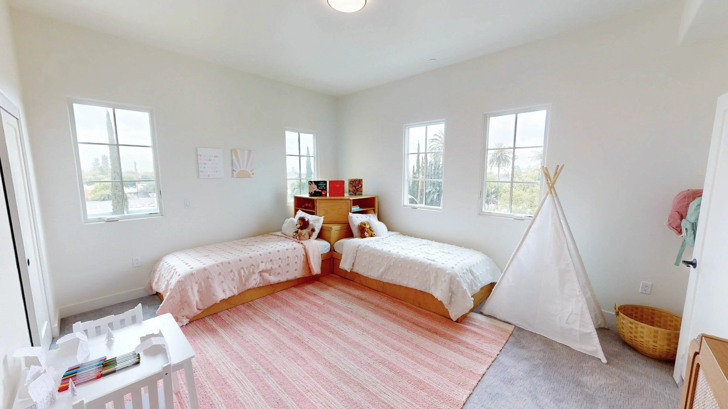 Secondary bedroom at Walnut Crossing Pasadena