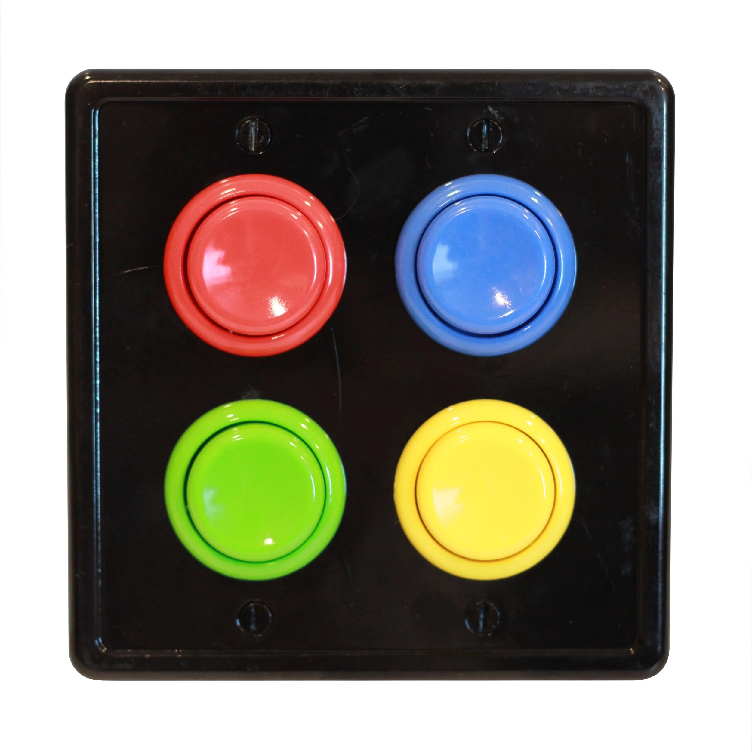 CREATEFORGE Arcade Light Switch Plate (Double Switch)