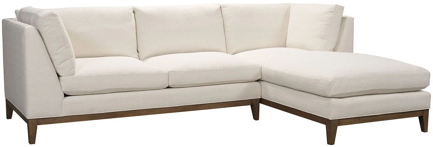 Woodland Sectional with Legs