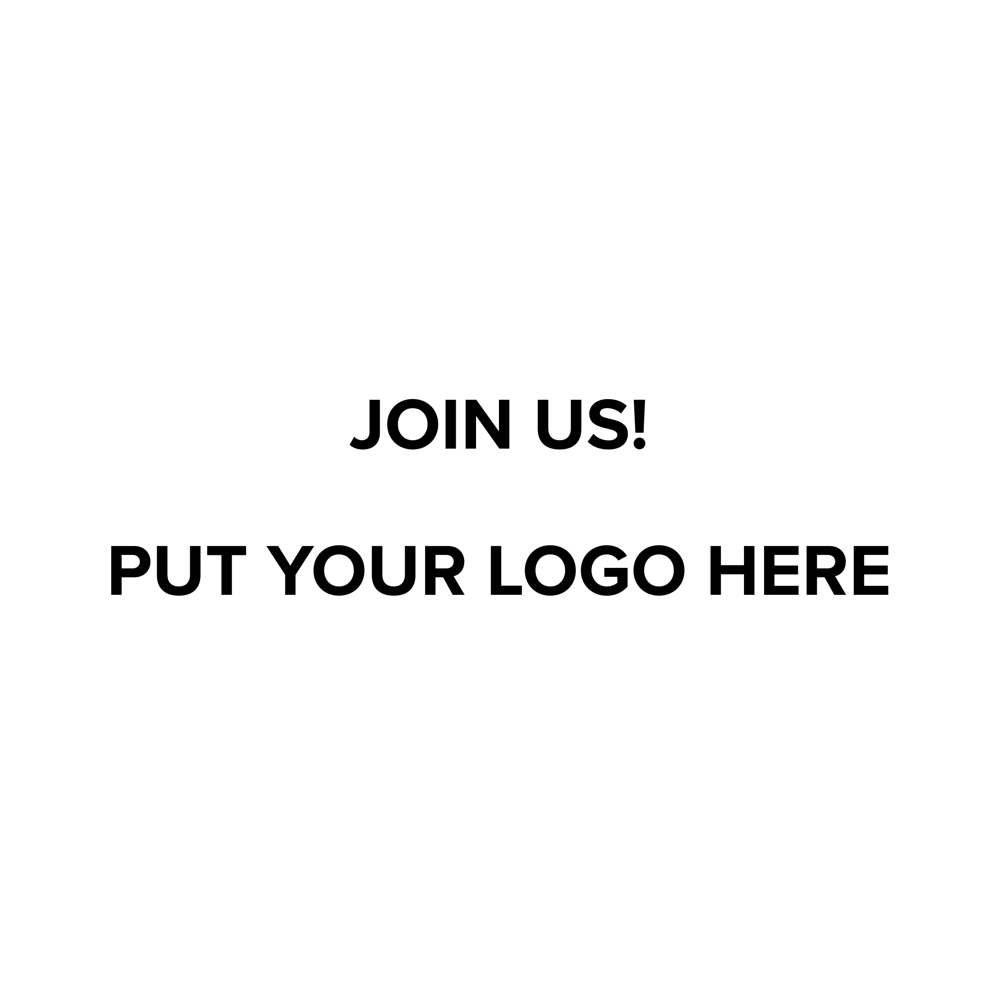 Placeholder image with the text 'Join Us!'.