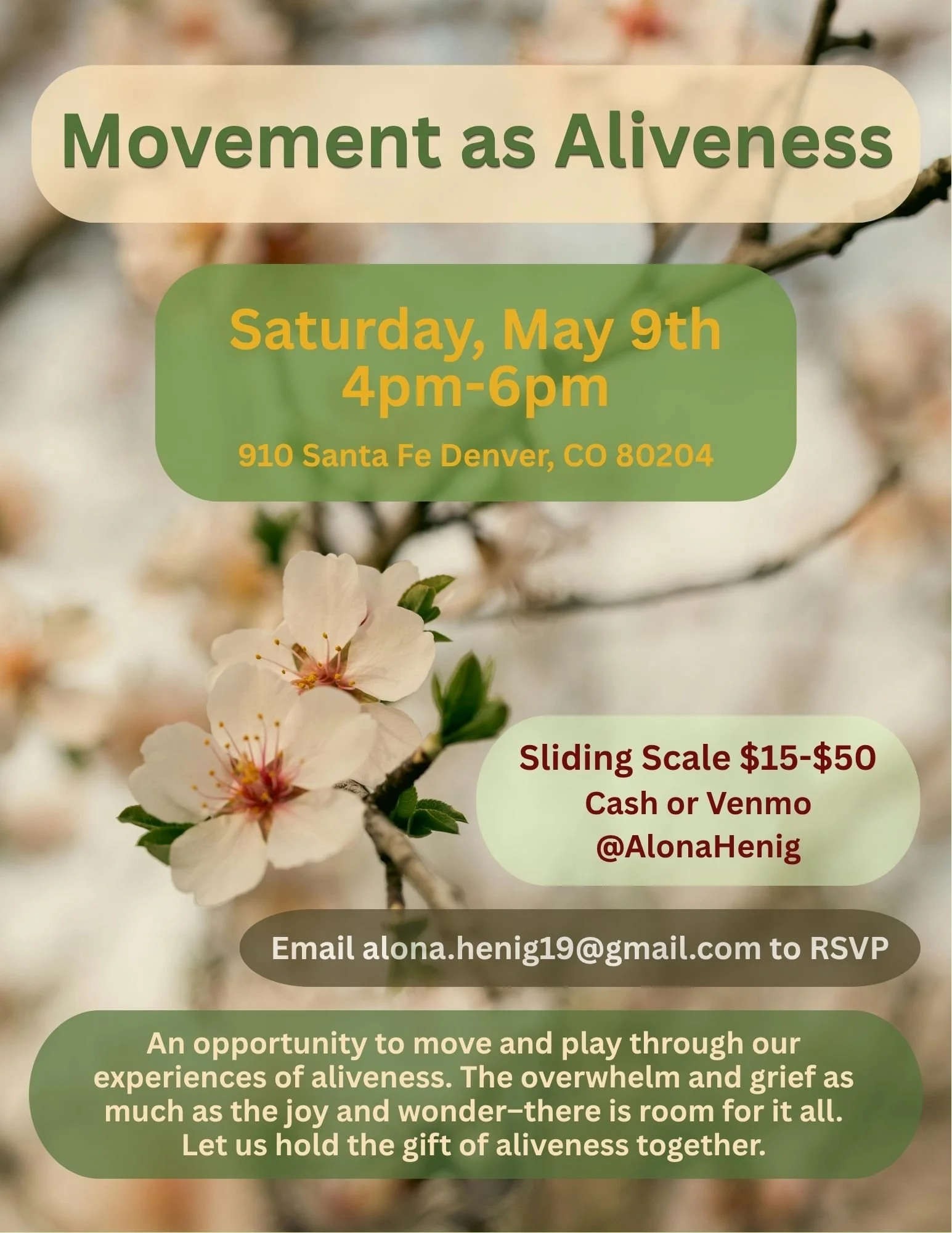 Somatic Movement Workshop