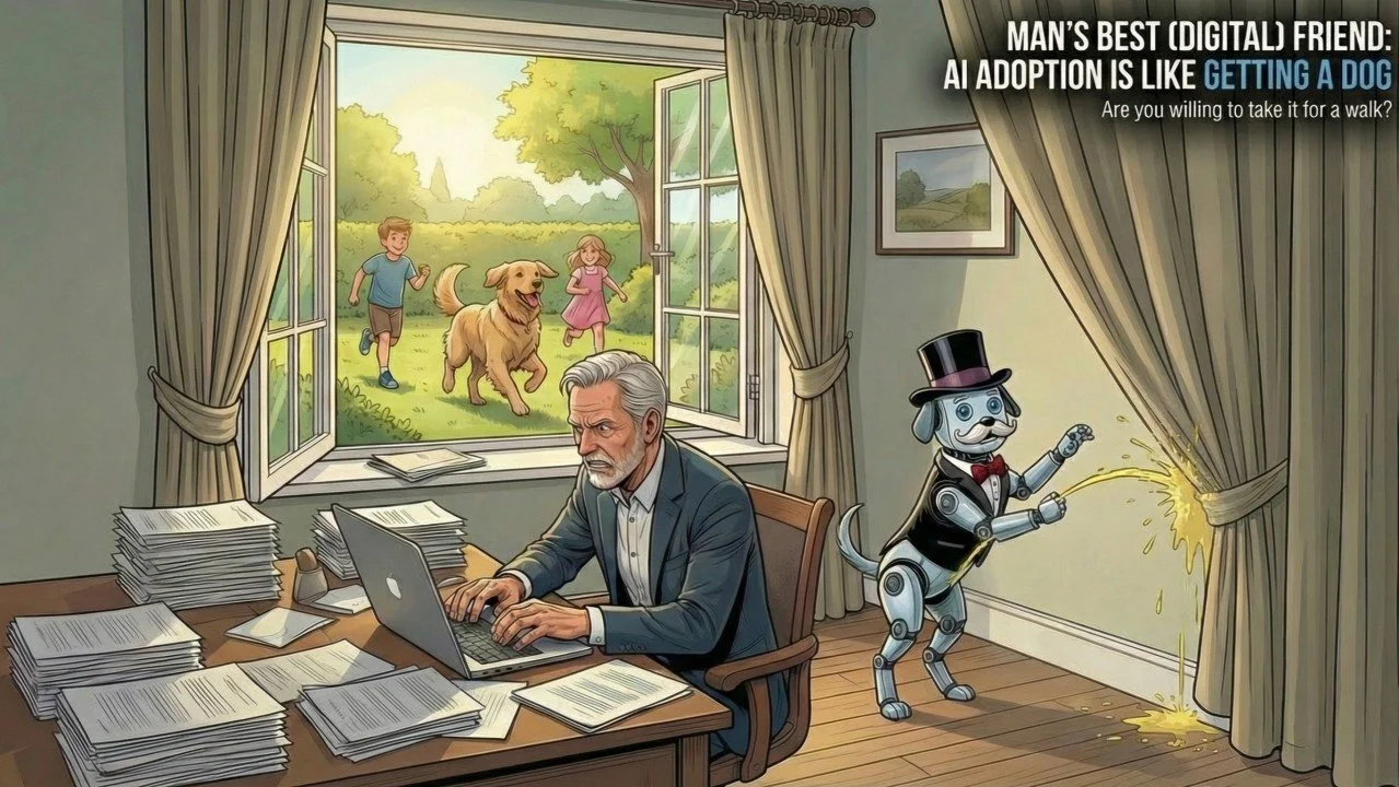 Man's Best (Digital) Friend: AI Adoption Is Like Getting a Dog