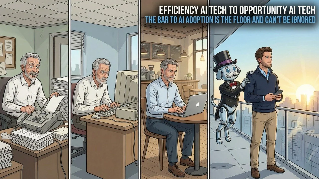 Efficiency AI Tech to Opportunity AI Tech