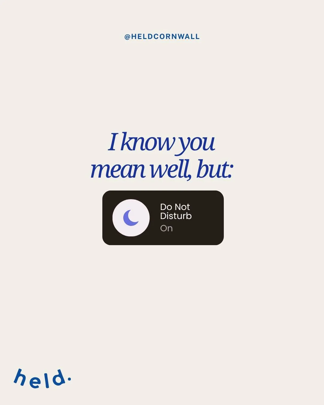 Boundaries and kindness can exist together, I promise.

The days leading up to birth and the early weeks with a new baby are tender, intense, they can be raw, and deeply personal. Take this as your permission slip that it&rsquo;s okay to take your ti