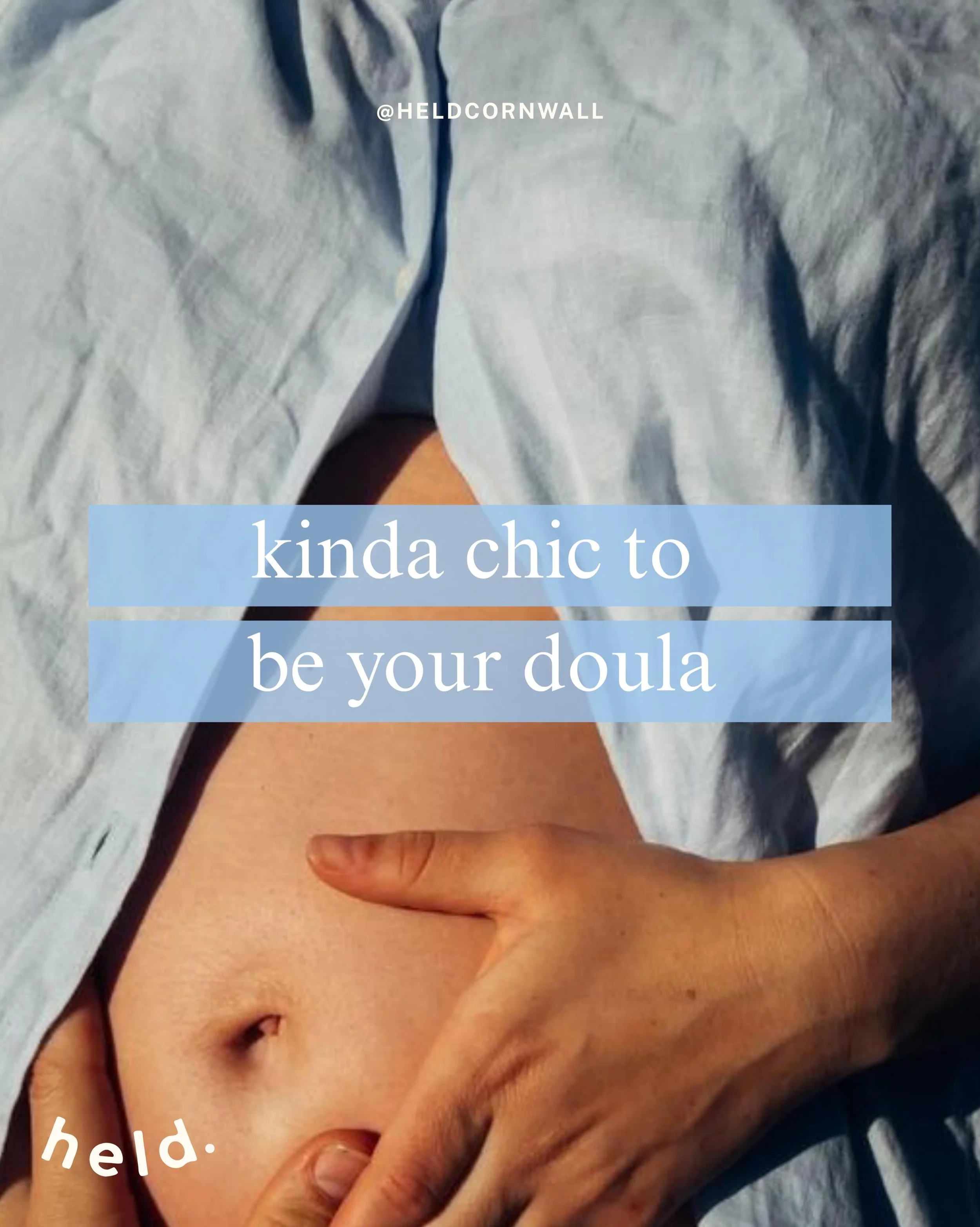 Kinda chic to be your doula&hellip;

To get to know you before your birth. To listen properly, and pick up on the tiniest of things that matter to you. To talk through your options without telling you what you should choose. To help you understand wh