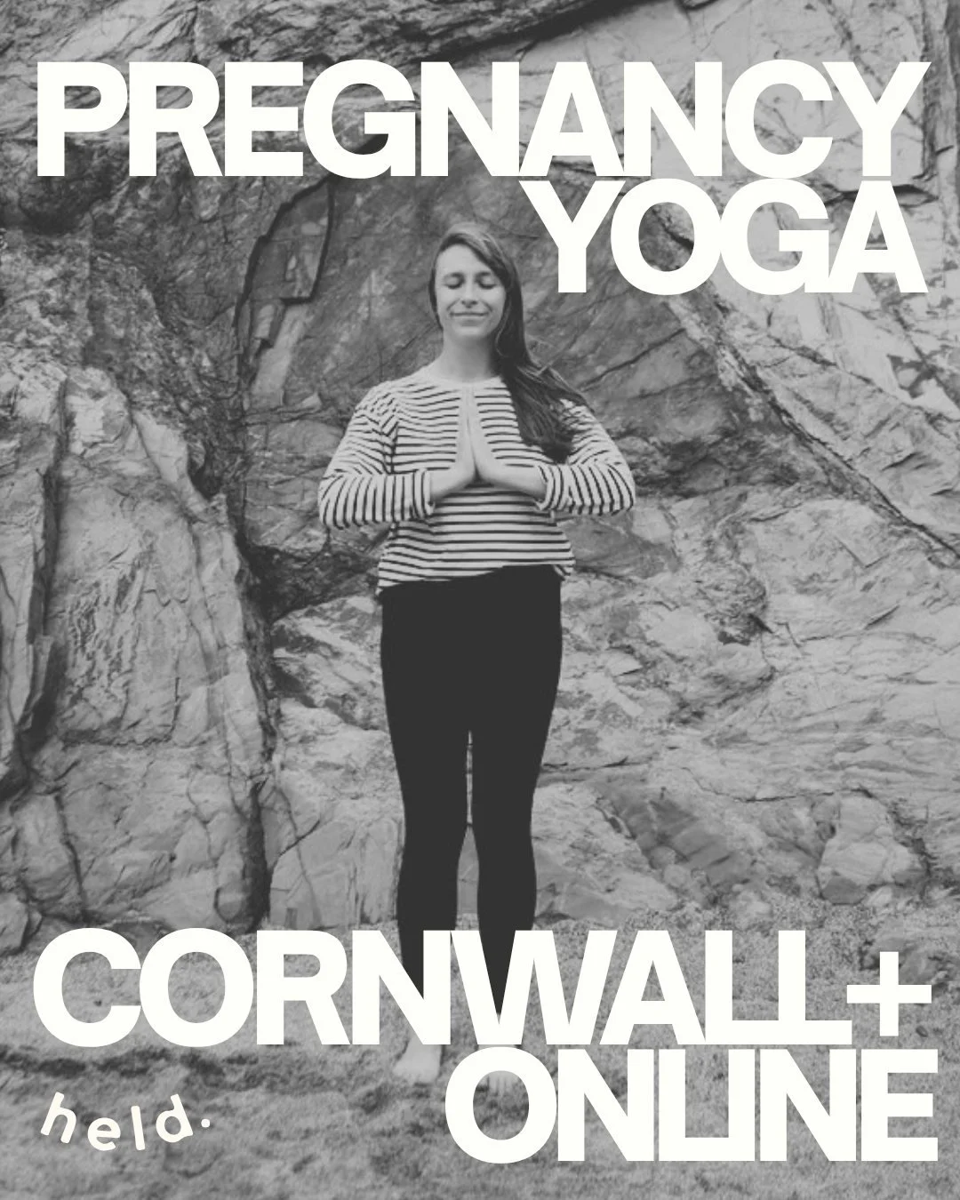 Pregnancy yoga is here for you!

I&rsquo;m so excited to share that I&rsquo;ll be teaching Held&rsquo;s pregnancy yoga classes, both in person in West Cornwall + live online. 

A space to move, breathe and prepare for birth. Think gentle movement, br