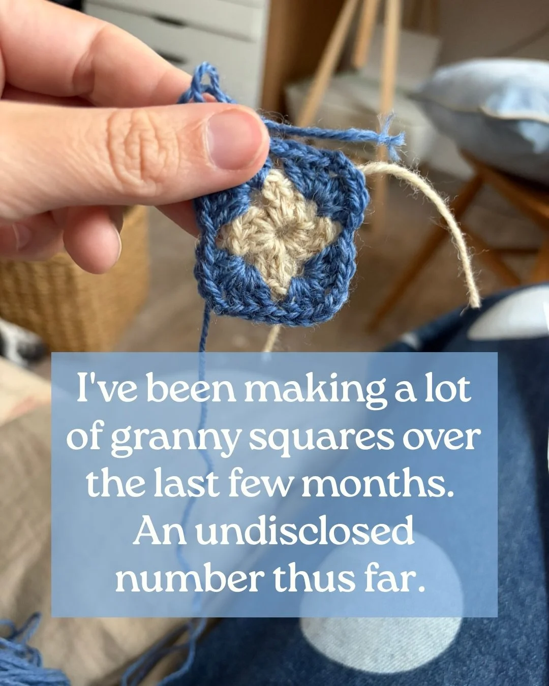 A little bit of crochet, a little bit of hypnobirthing. Lovely stuff.

I&rsquo;ve always adored making things and getting out of my busy brain, and lately I&rsquo;ve been enjoying having new something to do with my hands that doesn&rsquo;t need to be