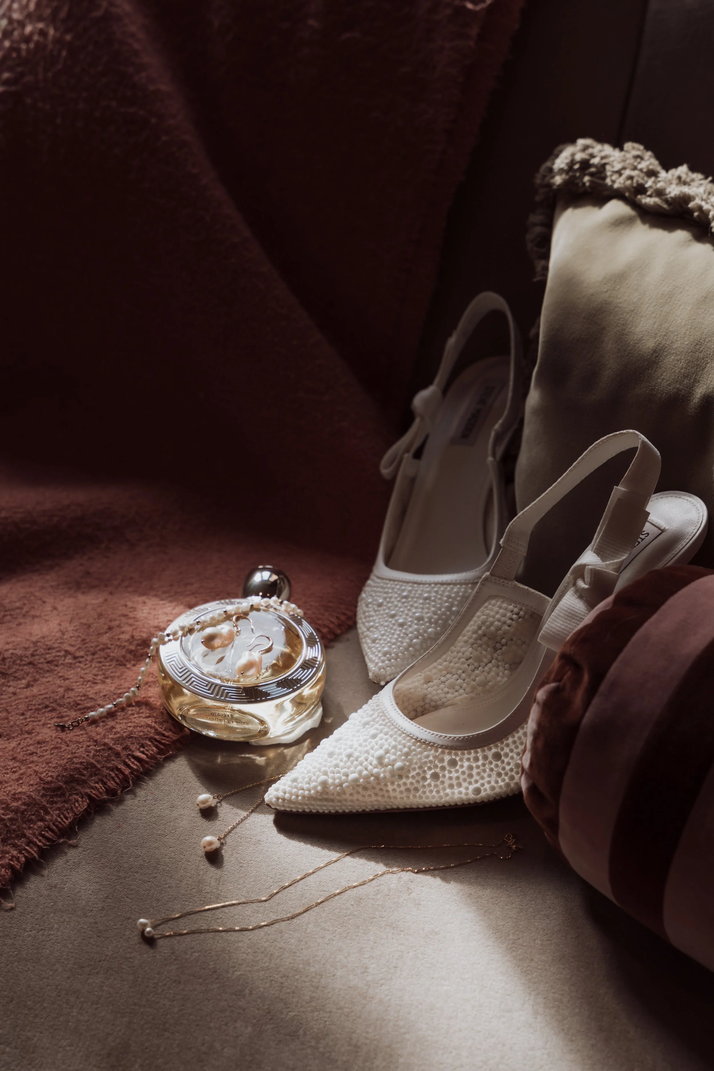 Luxury bridal wedding details and accessories