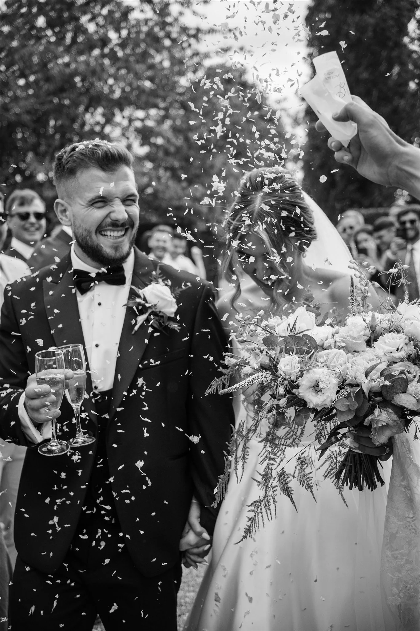 Candid wedding celebration photography