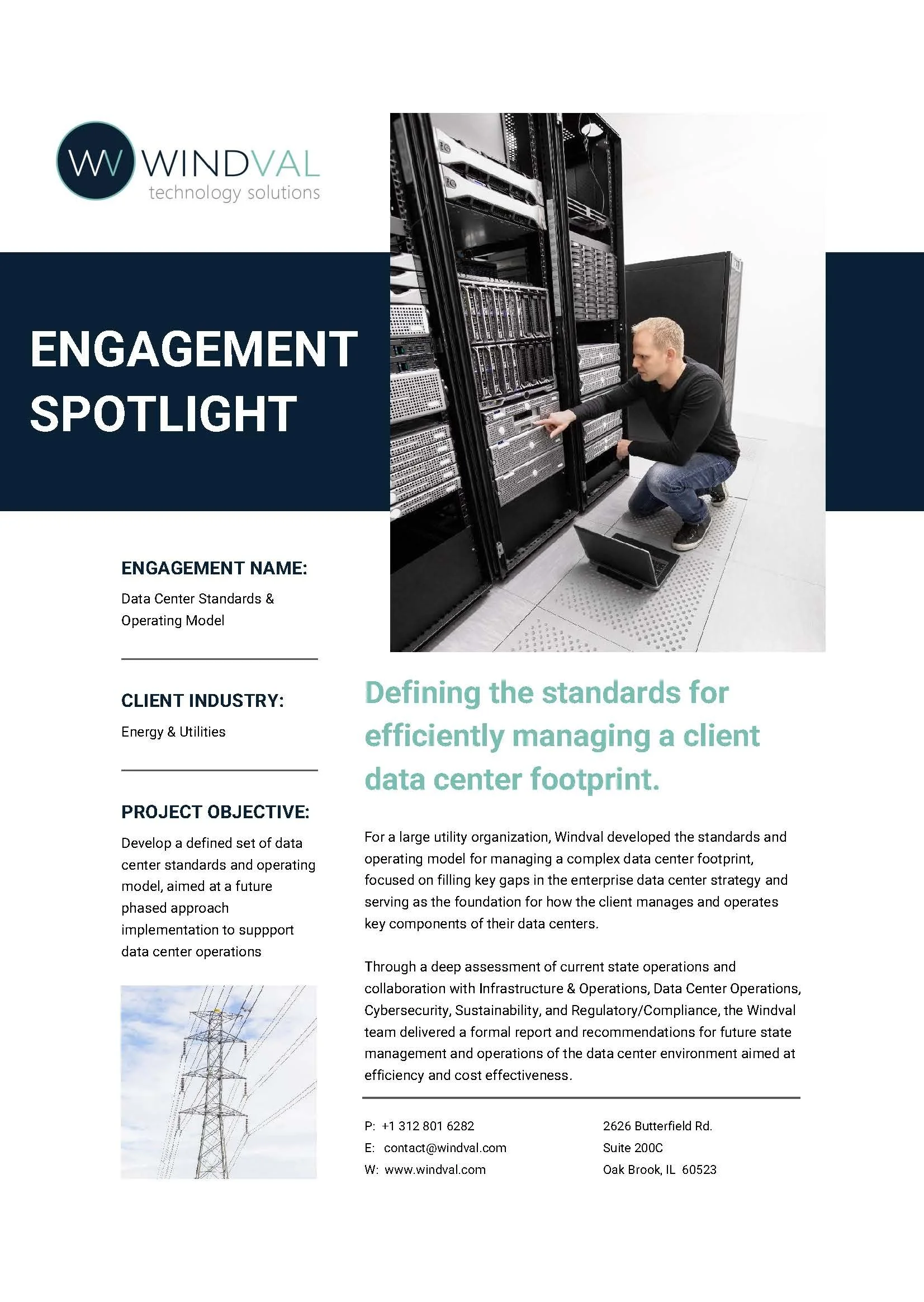 Data Center Standards and Operating Model
