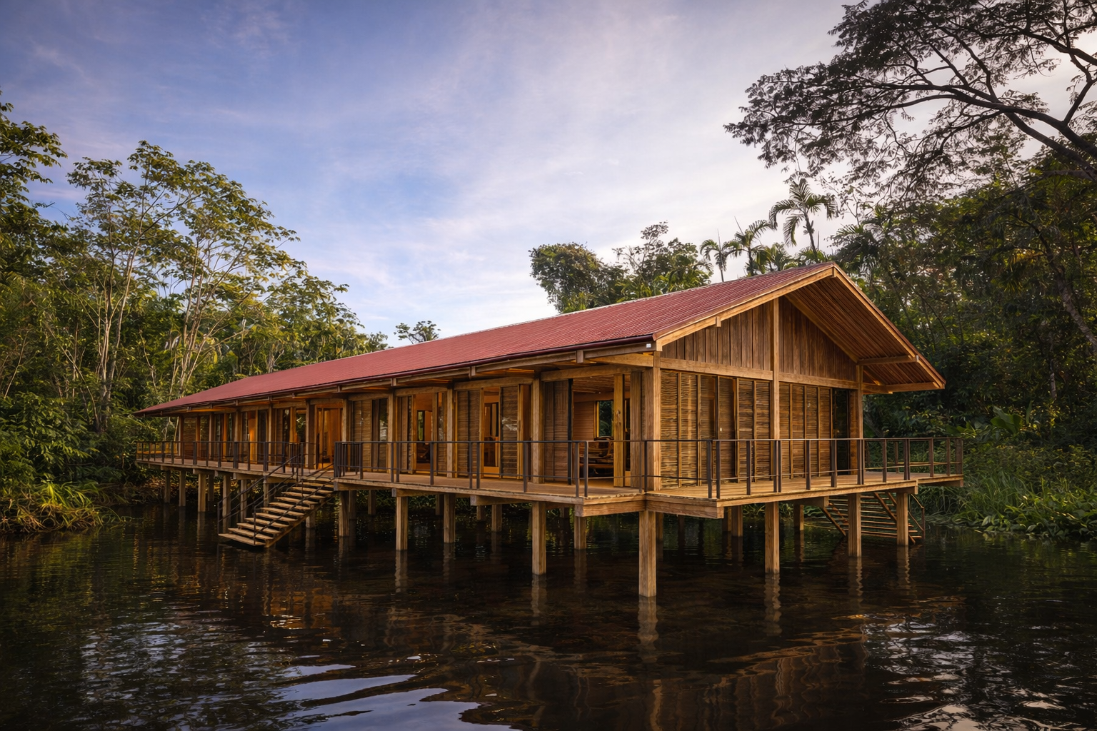 Rustic house by the Amazon river.png