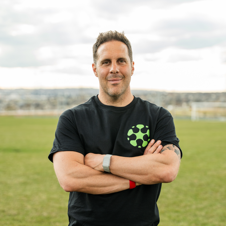 Alessandro Pappalardo, Founder and Lead Coach at The Player Lab, providing youth soccer training and player development in Calgary.