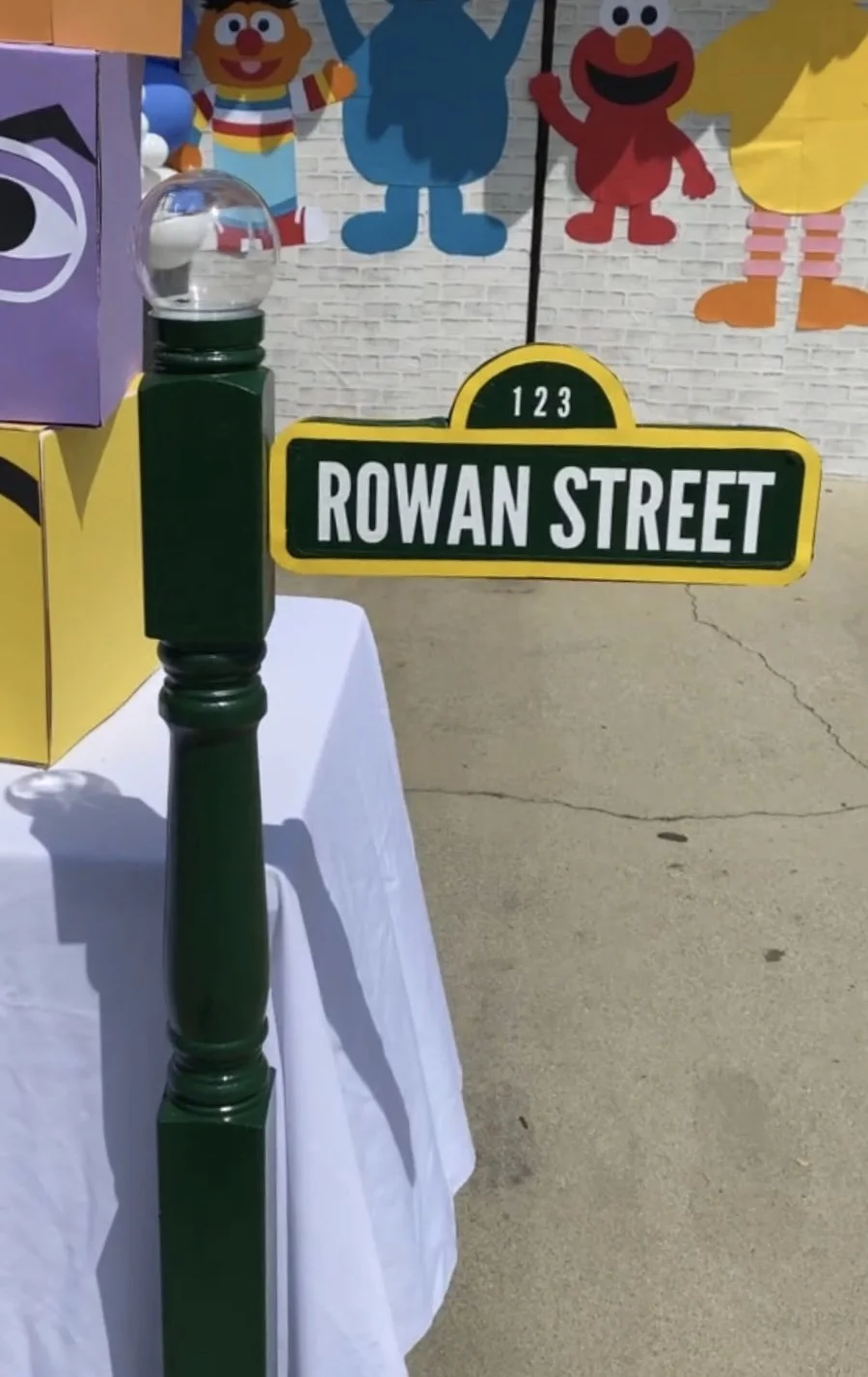 Prop Street Sign Post (Mixed Media, 2021)