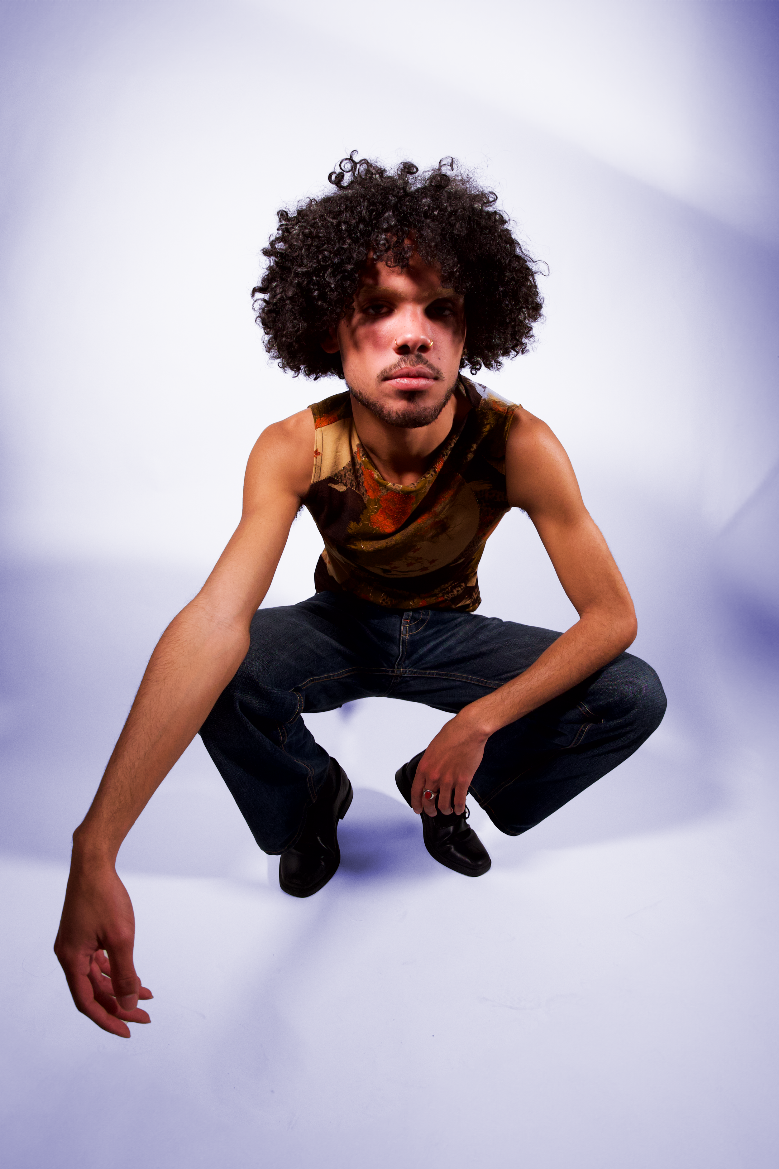 Photographie éditoriale portrait studio