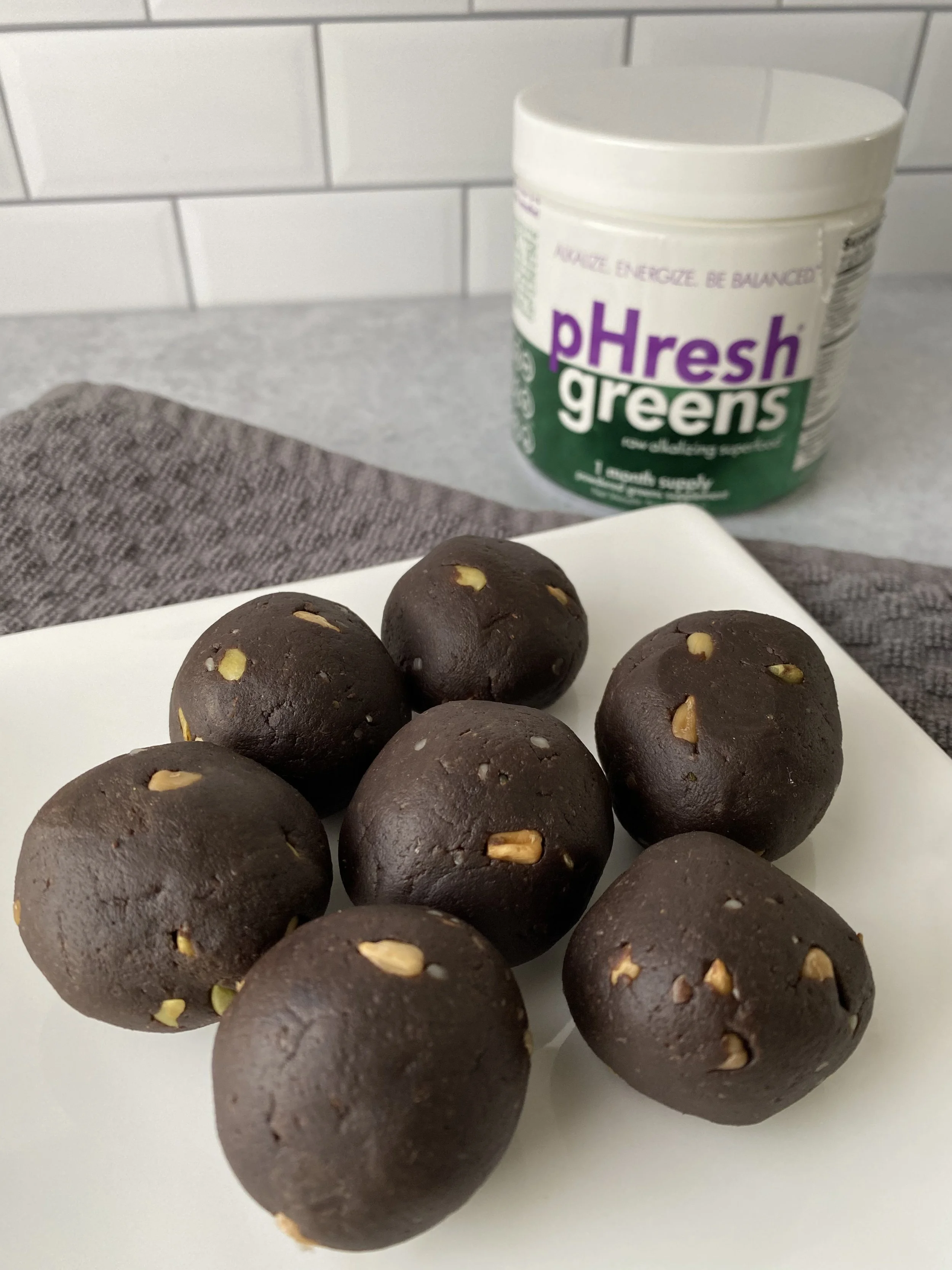 Chocolate Surprise Energy Bites