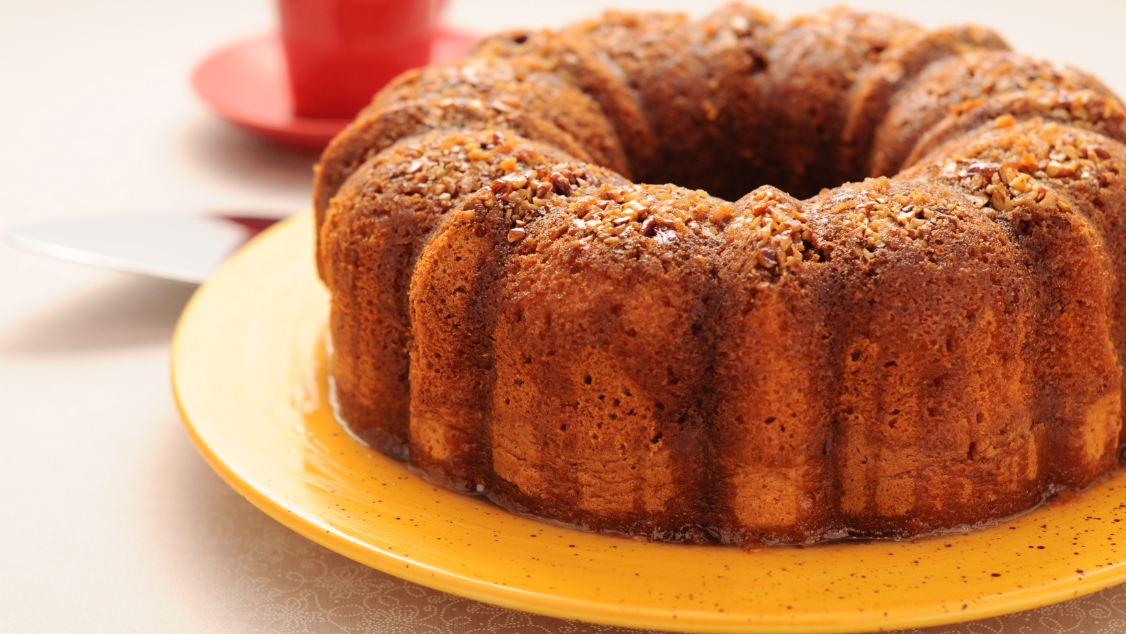 Gluten-Free Gingerbread Coffee Cake