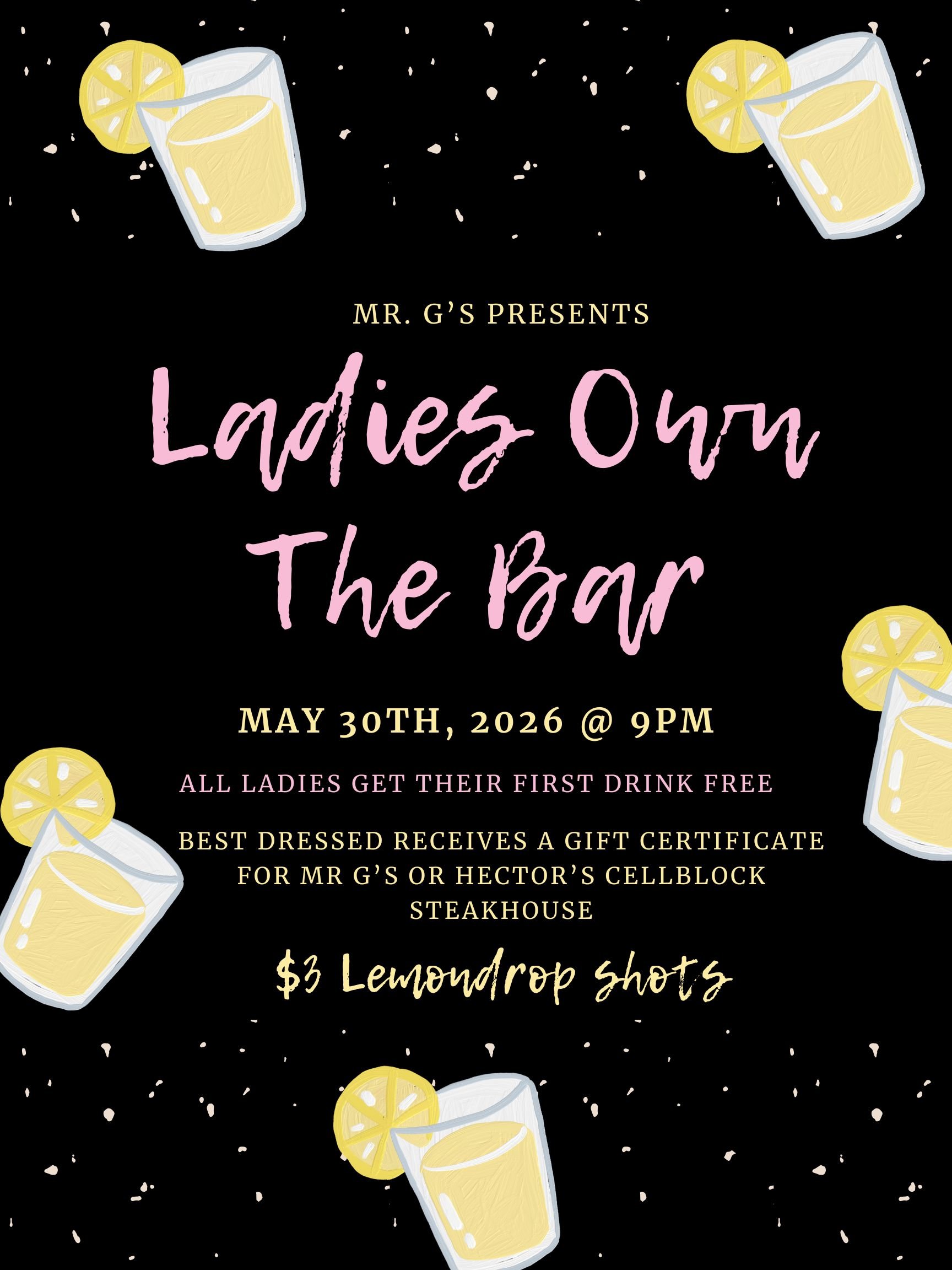 Ladies Own The Bar