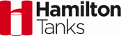 Hamilton Tanks logo with a red 'H' on a white background and the company name in black text.