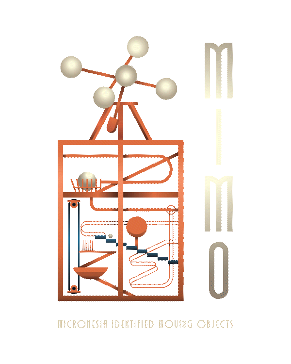 Illustration of a microchip with chemical structures and the text 'Microchip: Identified Housing Objects' and the word 'MEMO' vertically on the right side.