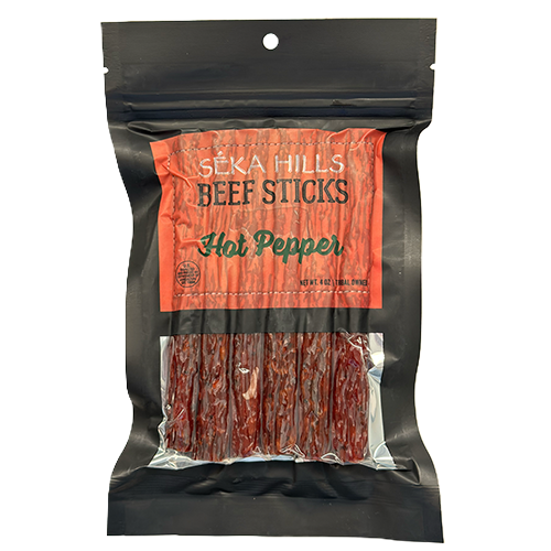 Hot Pepper Beef Sticks